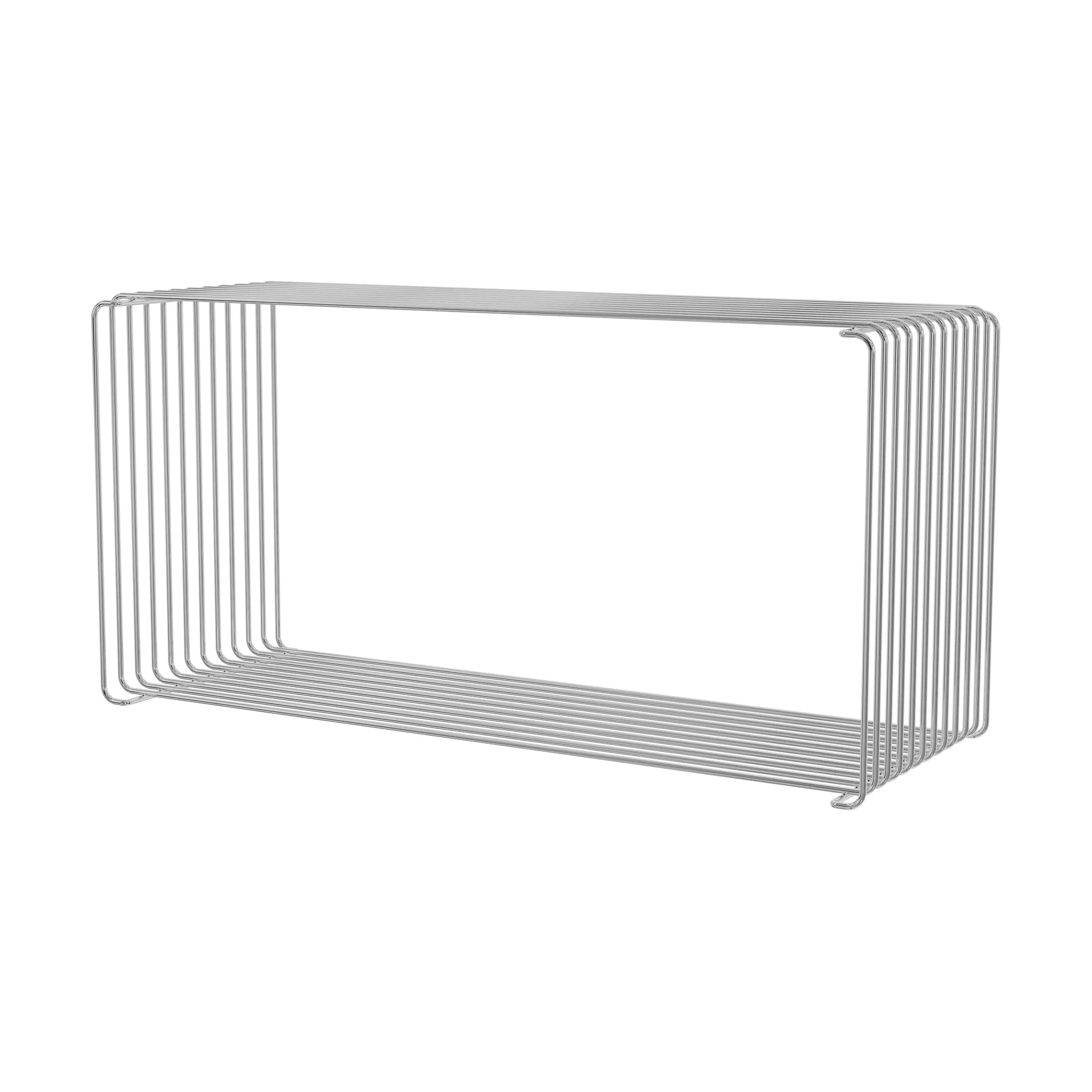 Panton Wire Extended hylla 70x34,8x25,7 cm, Chrome Montana