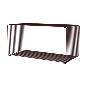 Panton Wire Extended hylla 70x34,8x34,8 cm - Black red - Montana