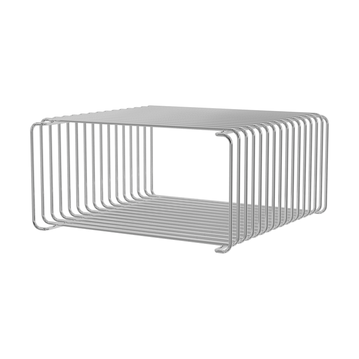 Panton Wire Half Height hylla 34,8x17,2x34,8 cm, Chrome Montana