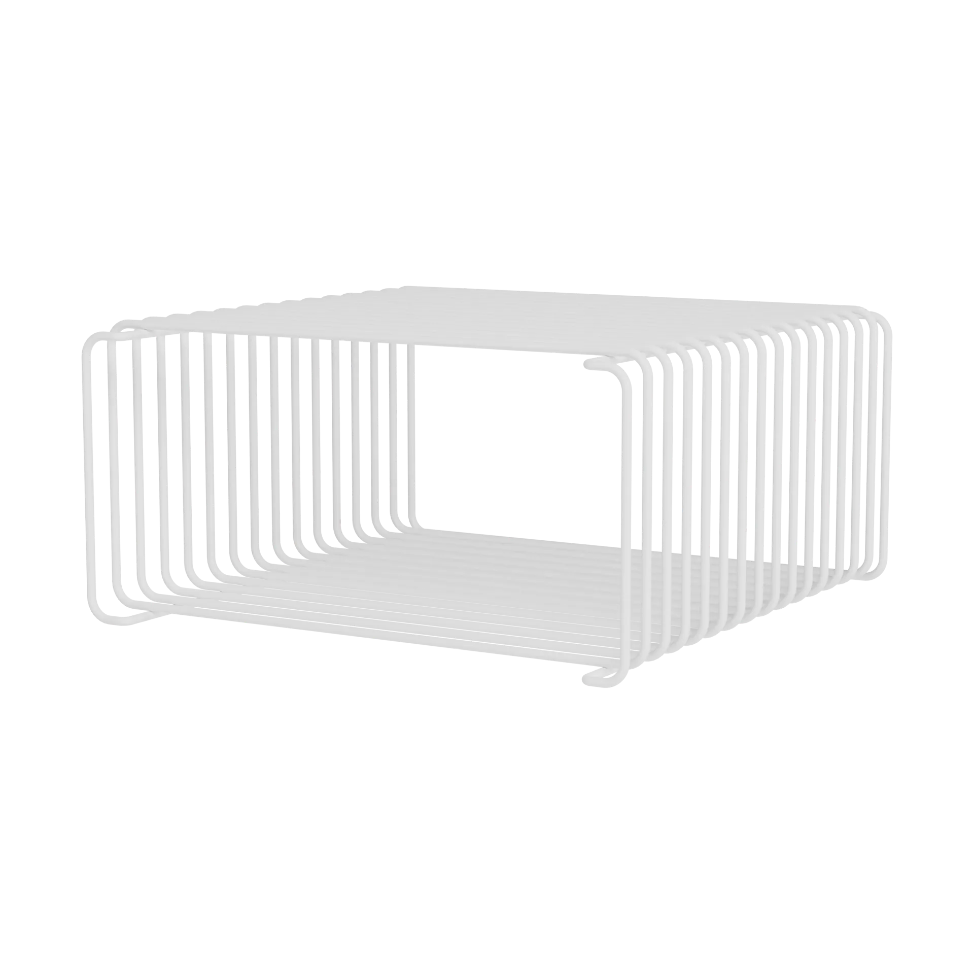 Panton Wire Half Height hylla 34,8x17,2x34,8 cm, Snow Montana