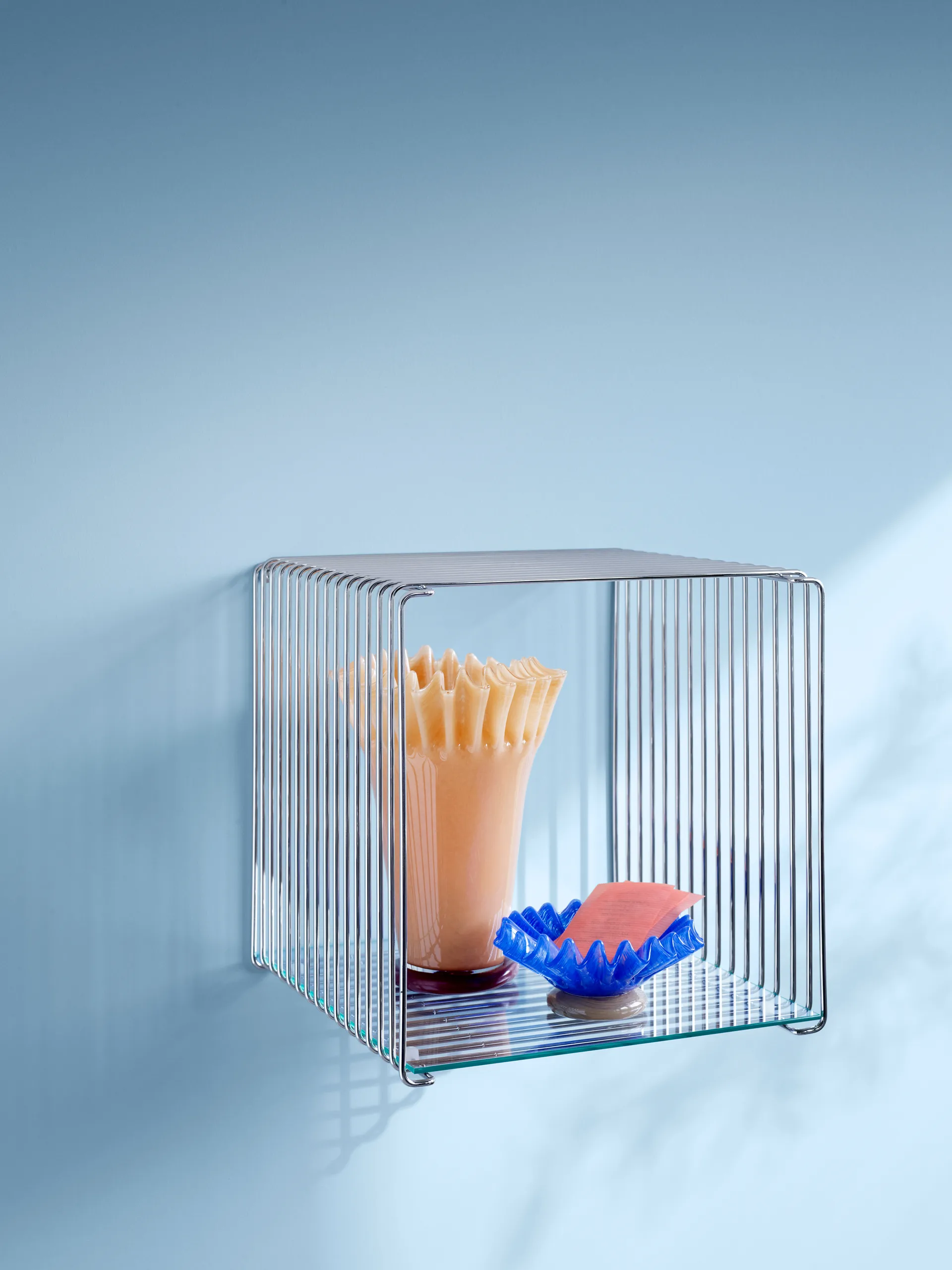 Panton Wire hyllplan 33x34,8 cm, Glass Montana