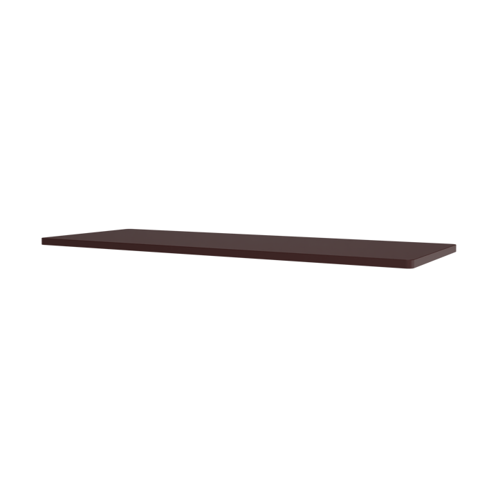 Panton Wire hyllplan 68,2x25,7 cm - Black red - Montana