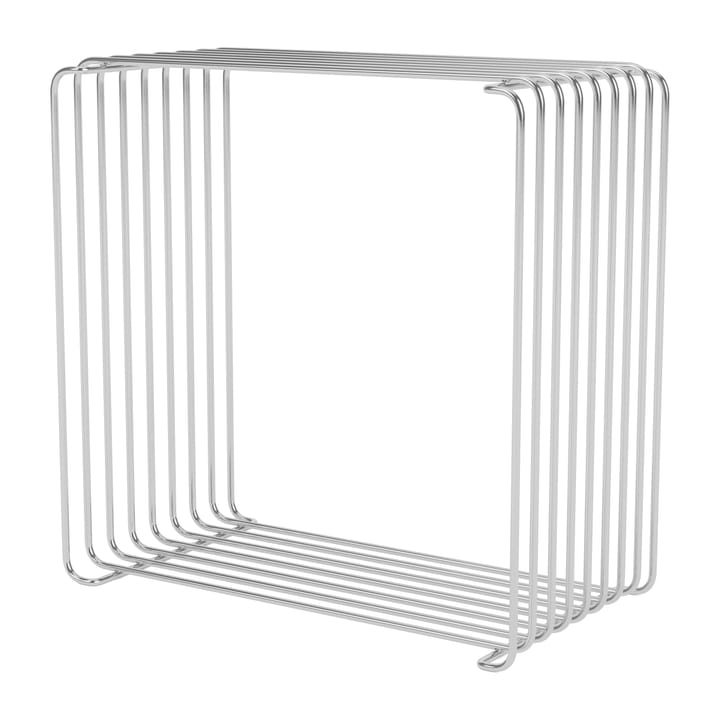 Panton Wire Single hylla grund 35x35 cm - Chrome - Montana