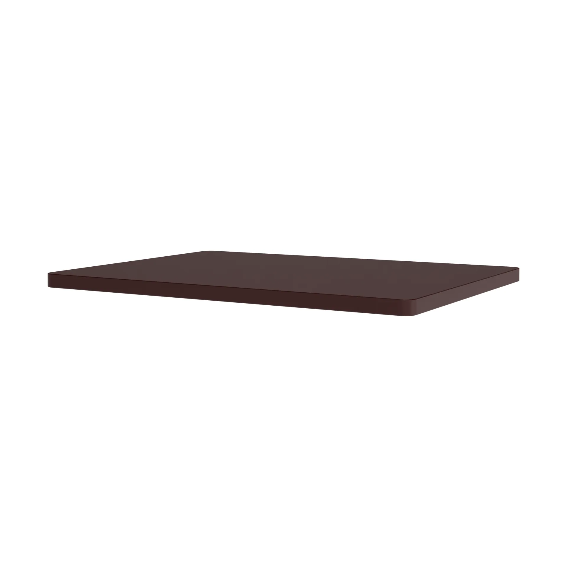 Panton Wire toppskiva 34,8x25,7 cm, Black red Montana