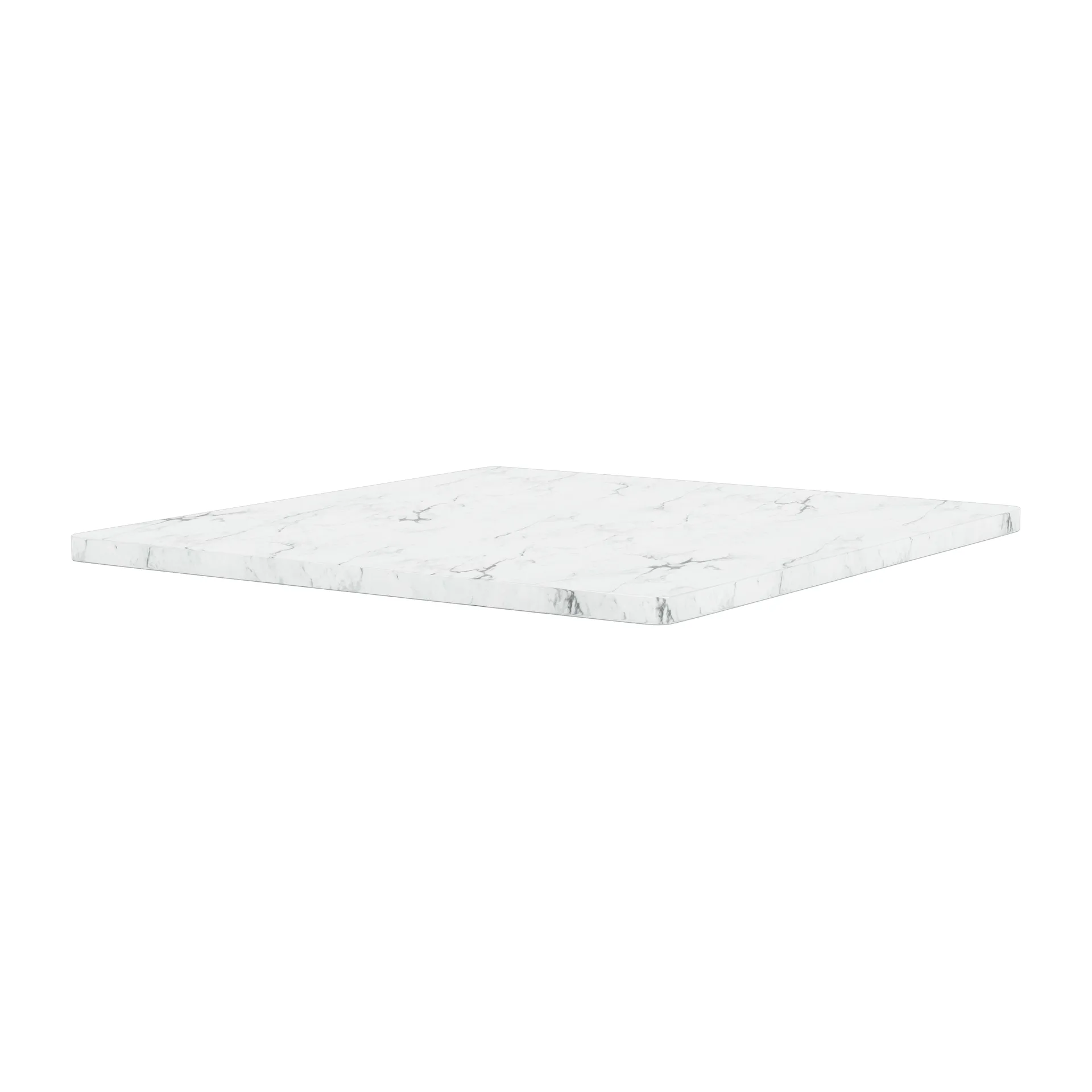 Panton Wire toppskiva 34,8x34,8 cm, White marble Montana