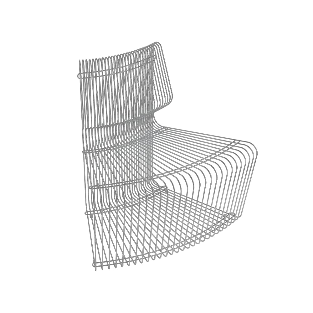 Montana Pantonova modulsoffa stainless steel, concave