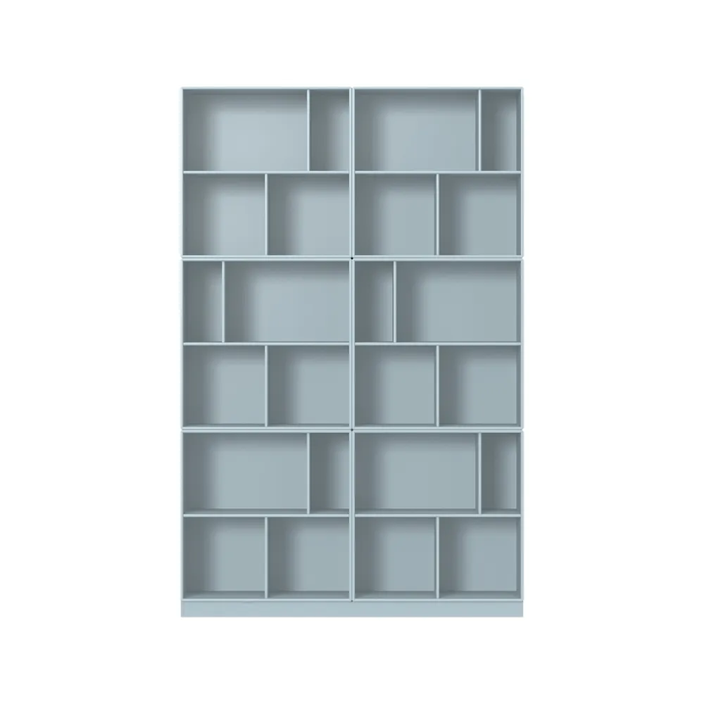 Read bokhylla, flint 148, incl. 7 cm sockel Montana