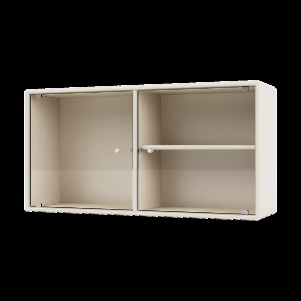 Montana Ripple I vitrinskåp 69,6x35,4x20 cm Oat