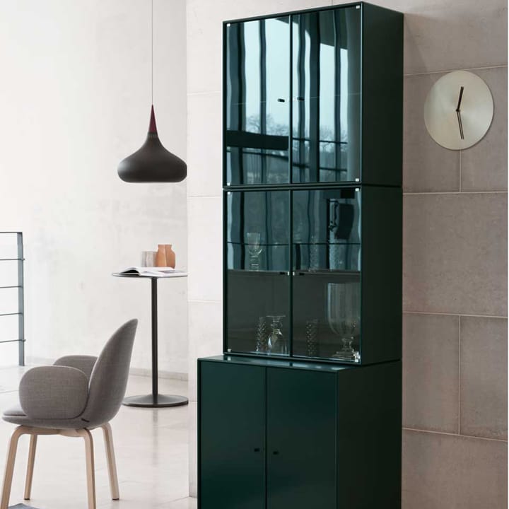 Rise vitrin - anthracite 04, med sockel - Montana