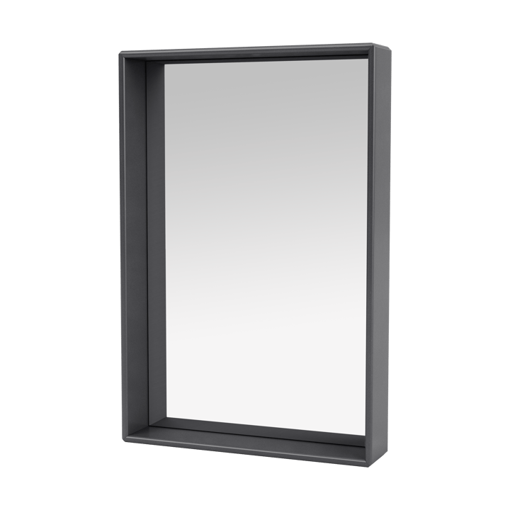 Shelfie colour frame spegel 46,8x69,6 cm - Coal - Montana