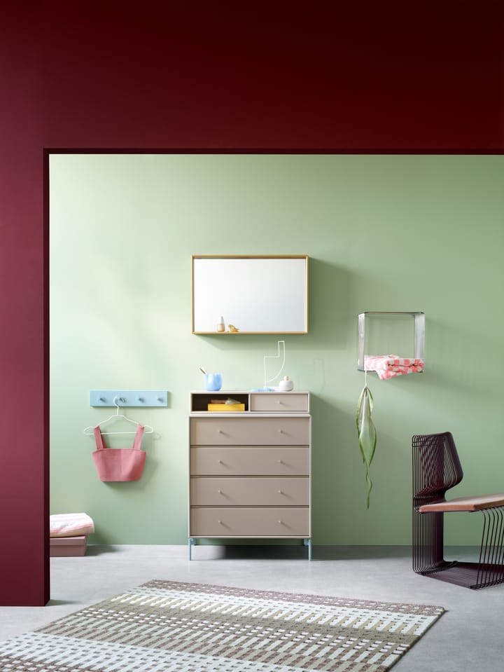 Shelfie colour frame spegel 46,8x69,6 cm - Cumin - Montana