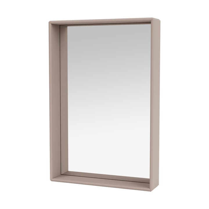 Shelfie colour frame spegel 46,8x69,6 cm - Mushroom - Montana