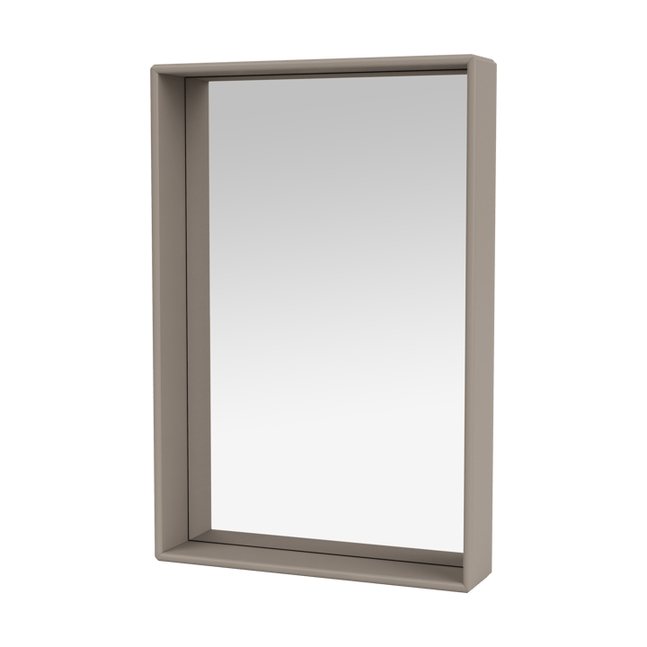 Shelfie colour frame spegel 46,8x69,6 cm - Truffle - Montana