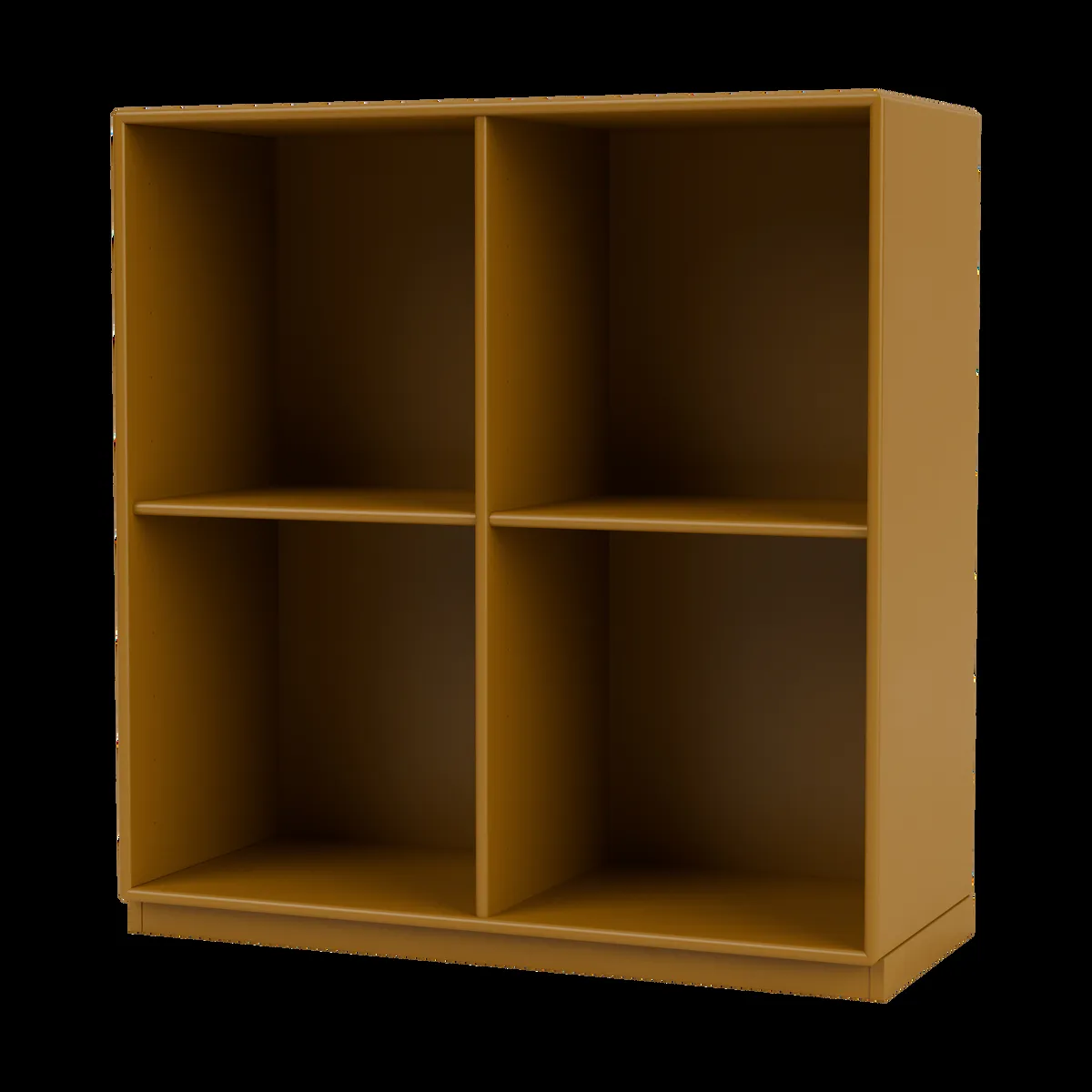 Montana SHOW hylla 69,6x69,6 cm, sockel 3 cm 142-Amber