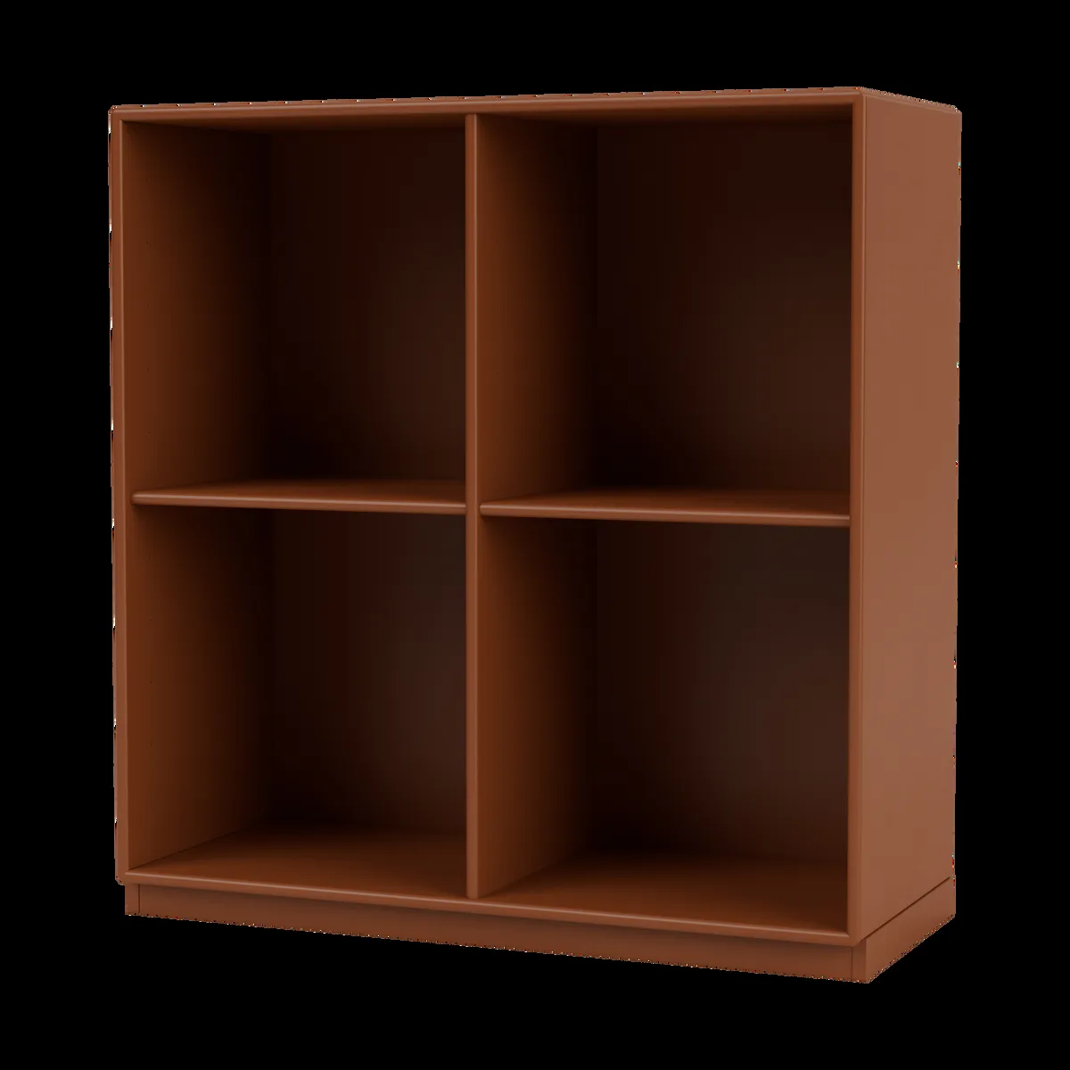 Montana SHOW hylla 69,6x69,6 cm, sockel 3 cm 146-Hazelnut