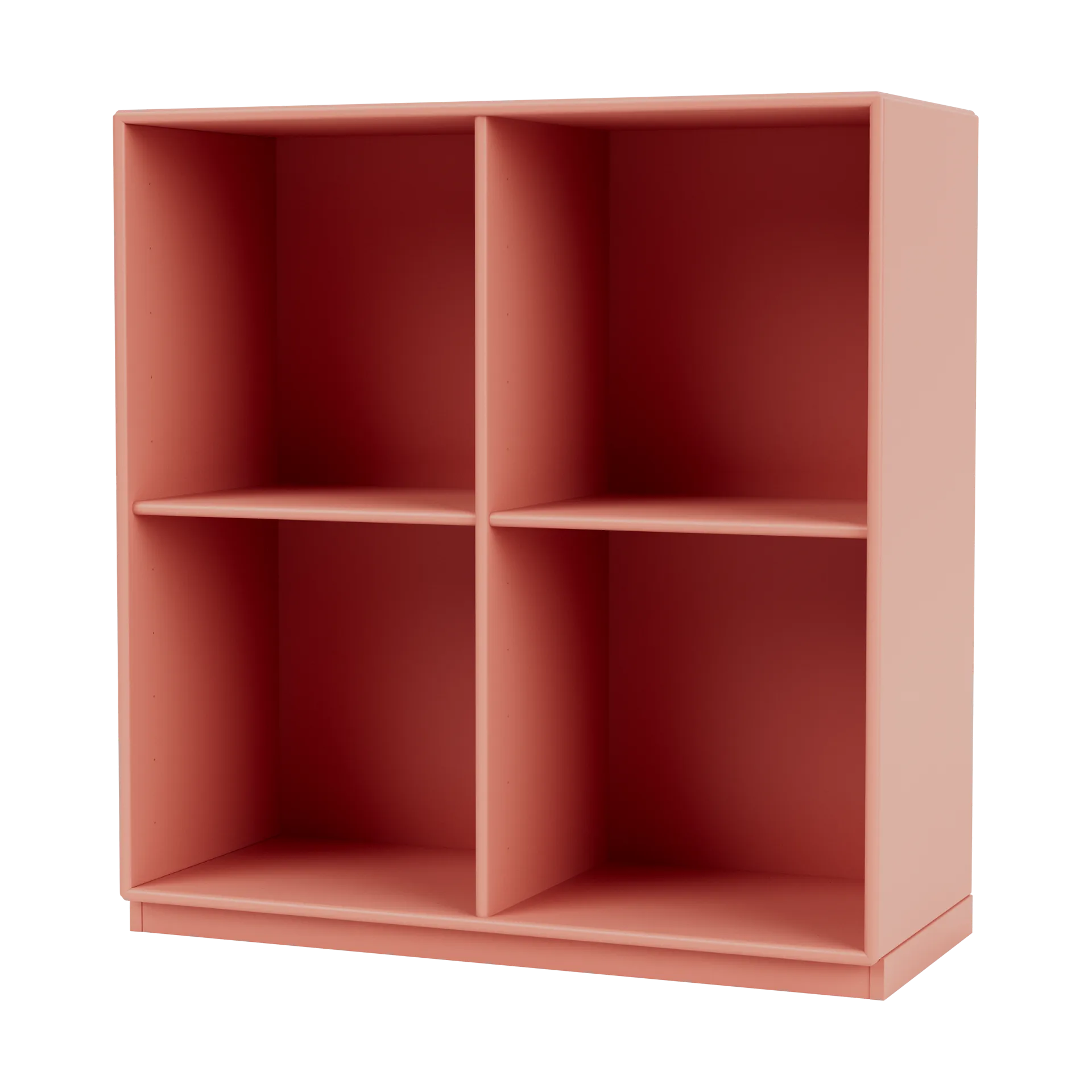 SHOW hylla 69,6x69,6 cm, sockel 3 cm, 151-Rhubarb Montana