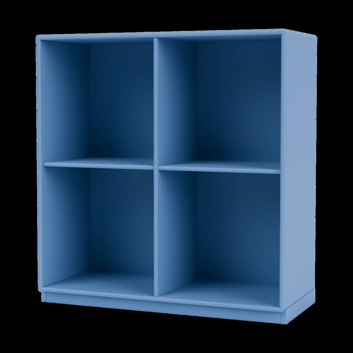 Montana SHOW hylla 69,6x69,6 cm, sockel 3 cm 154-Azure