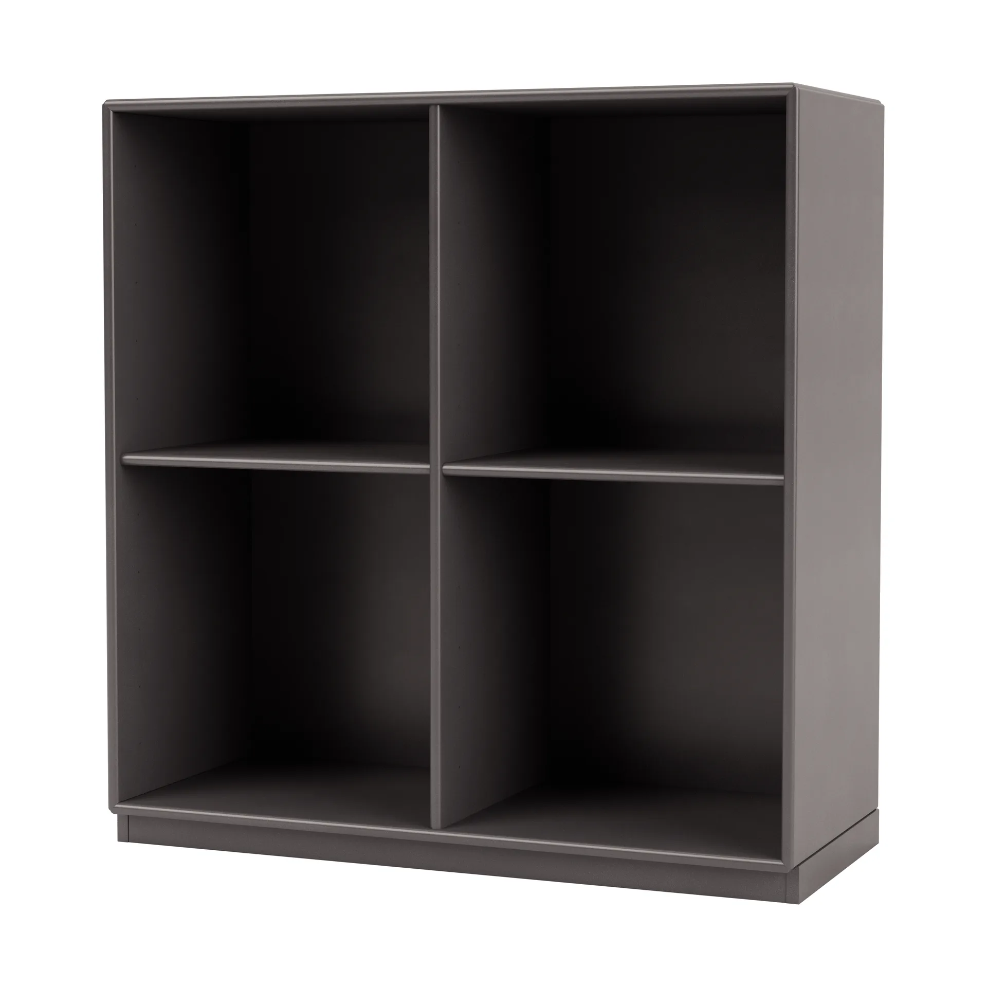 SHOW hylla 69,6x69,6 cm, sockel 3 cm, 35-Coffee Montana