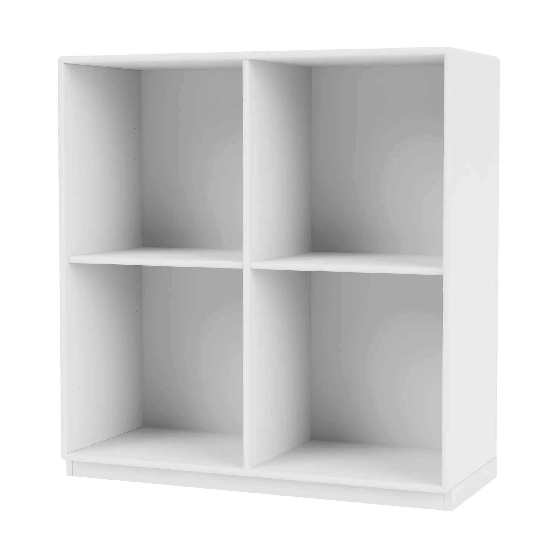 SHOW hylla 69,6x69,6 cm, sockel 3 cm, 38-Snow Montana