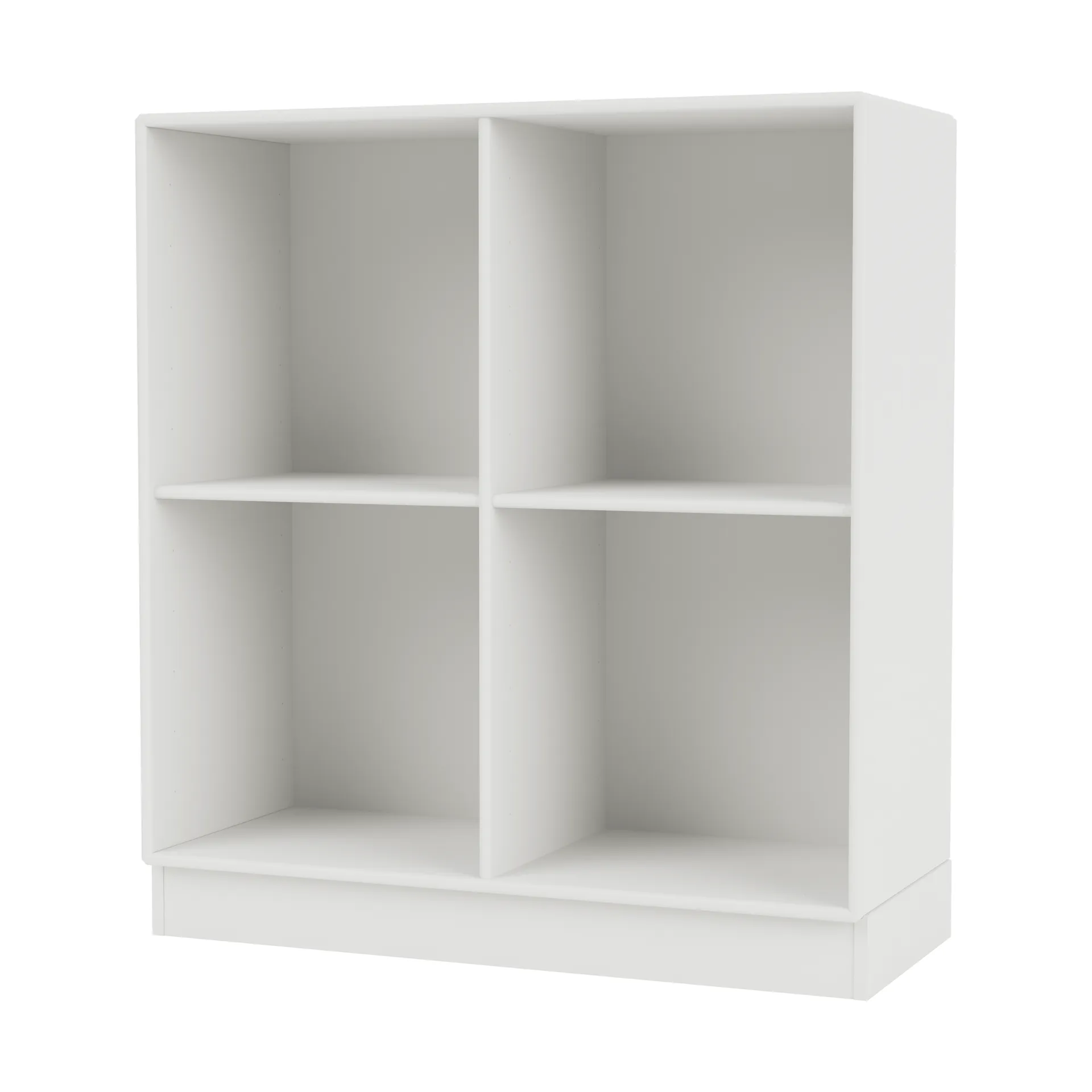 SHOW hylla 69,6x69,6 cm, sockel 7 cm, 01-White Montana