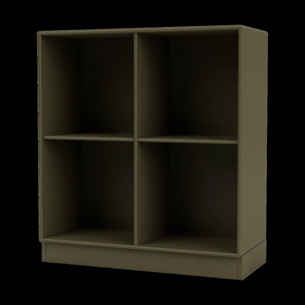 Montana SHOW hylla 69,6x69,6 cm, sockel 7 cm 139-Oregano