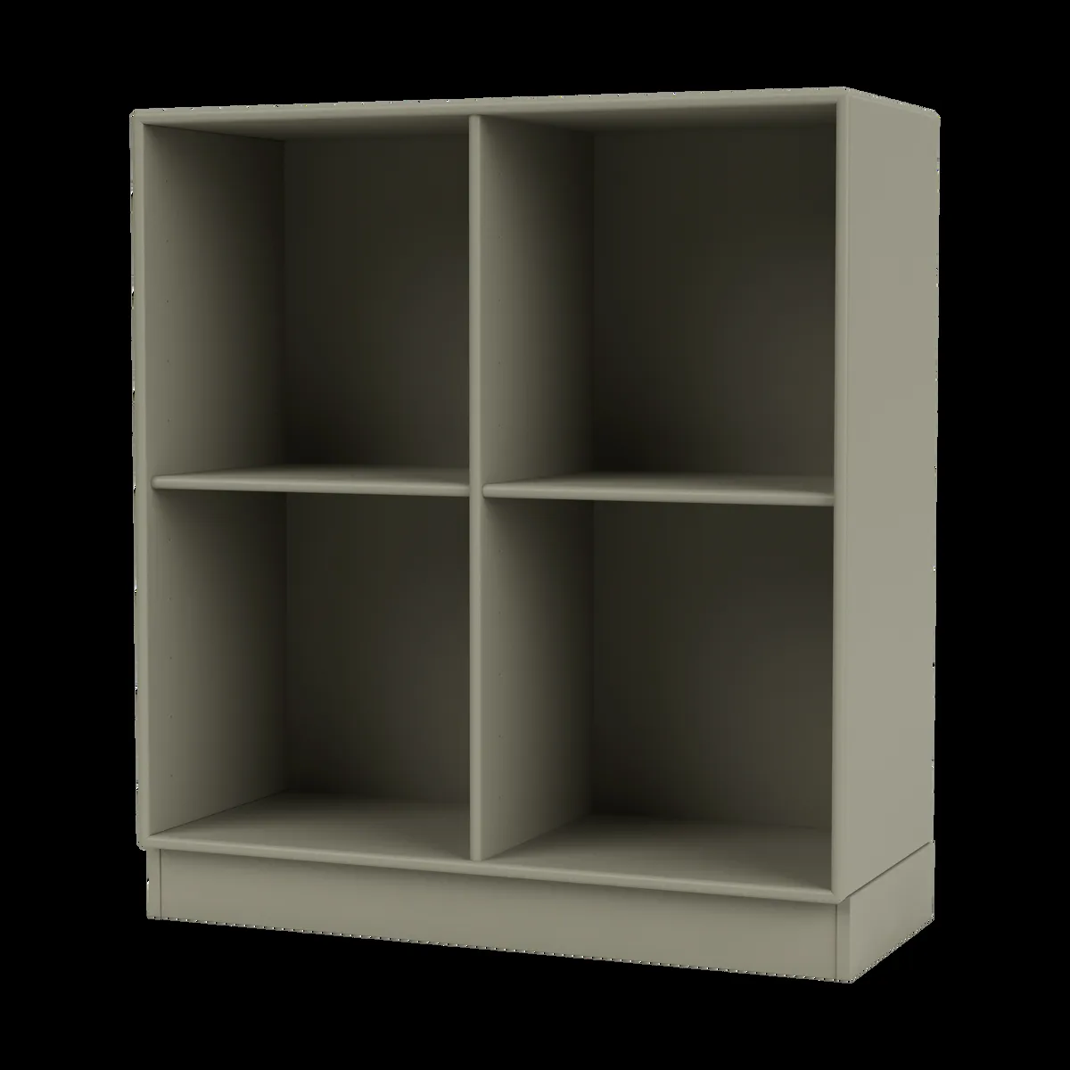 Montana SHOW hylla 69,6x69,6 cm, sockel 7 cm 144-Fennel