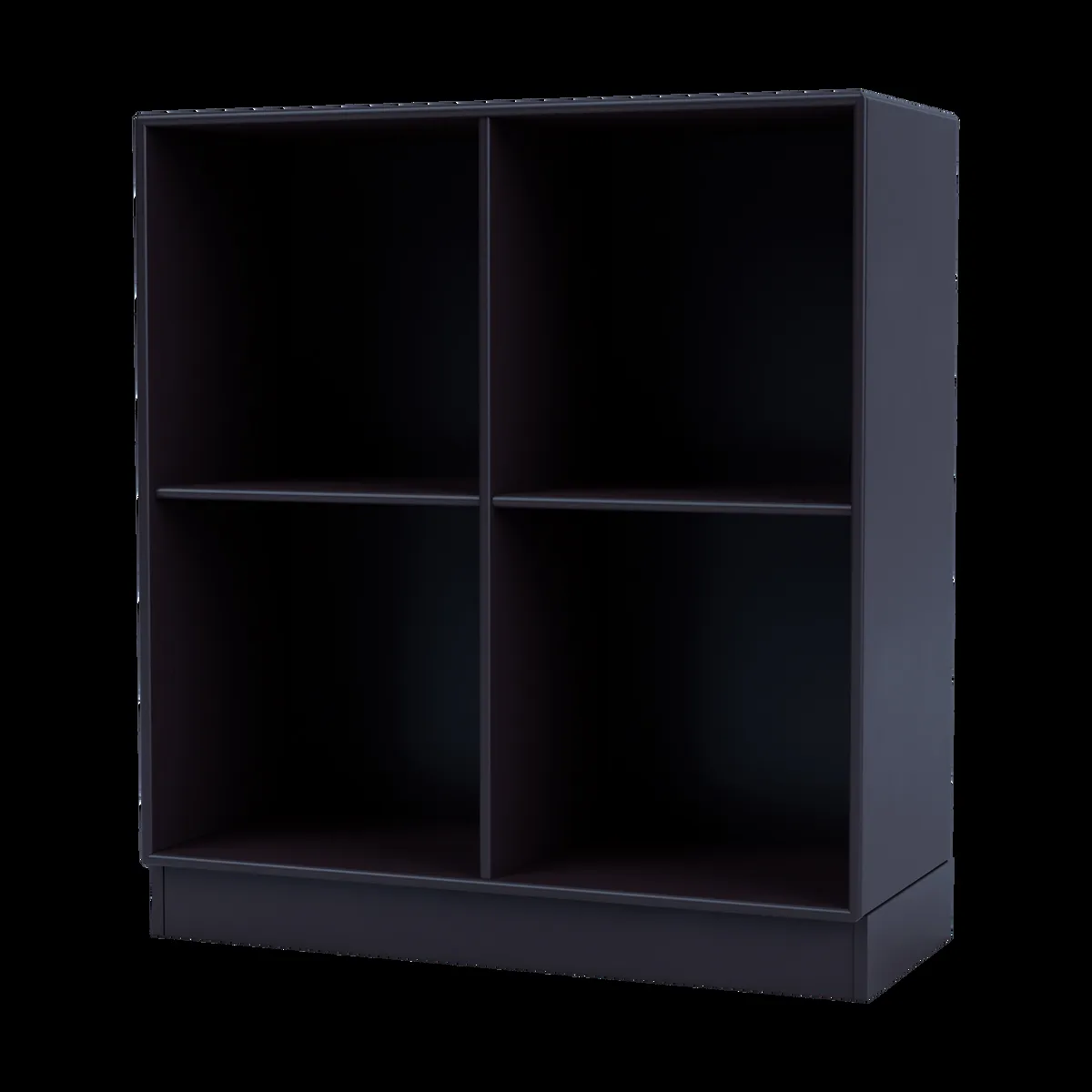 Montana SHOW hylla 69,6x69,6 cm, sockel 7 cm 147-Shadow