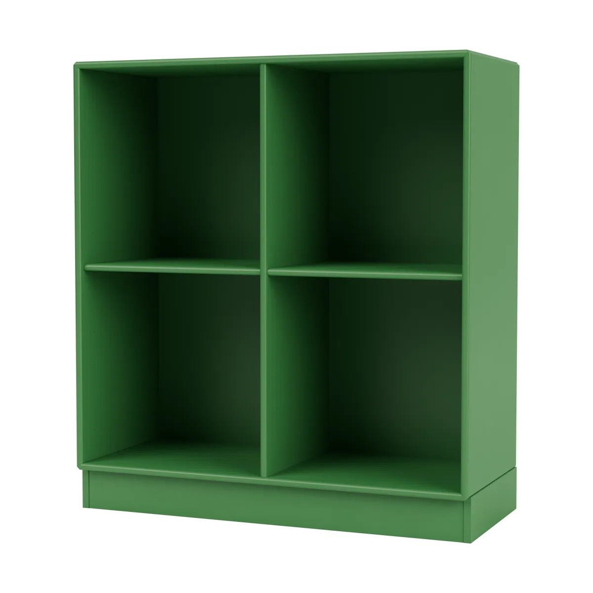 Montana SHOW hylla 69,6x69,6 cm, sockel 7 cm 152-Parsley