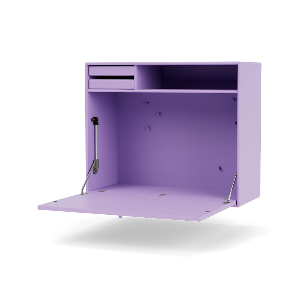 Montana STUDIO skrivbord vägghängt iris 164 | Skandinavisk Design | Skrivbord | Lila