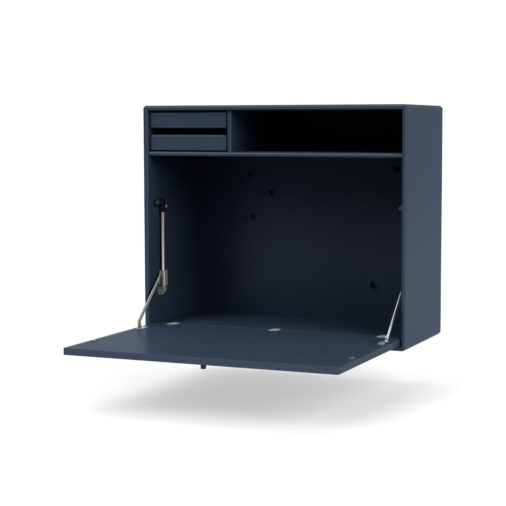 Montana STUDIO skrivbord vägghängt juniper 138 | Skandinavisk Design | Skrivbord | Blå