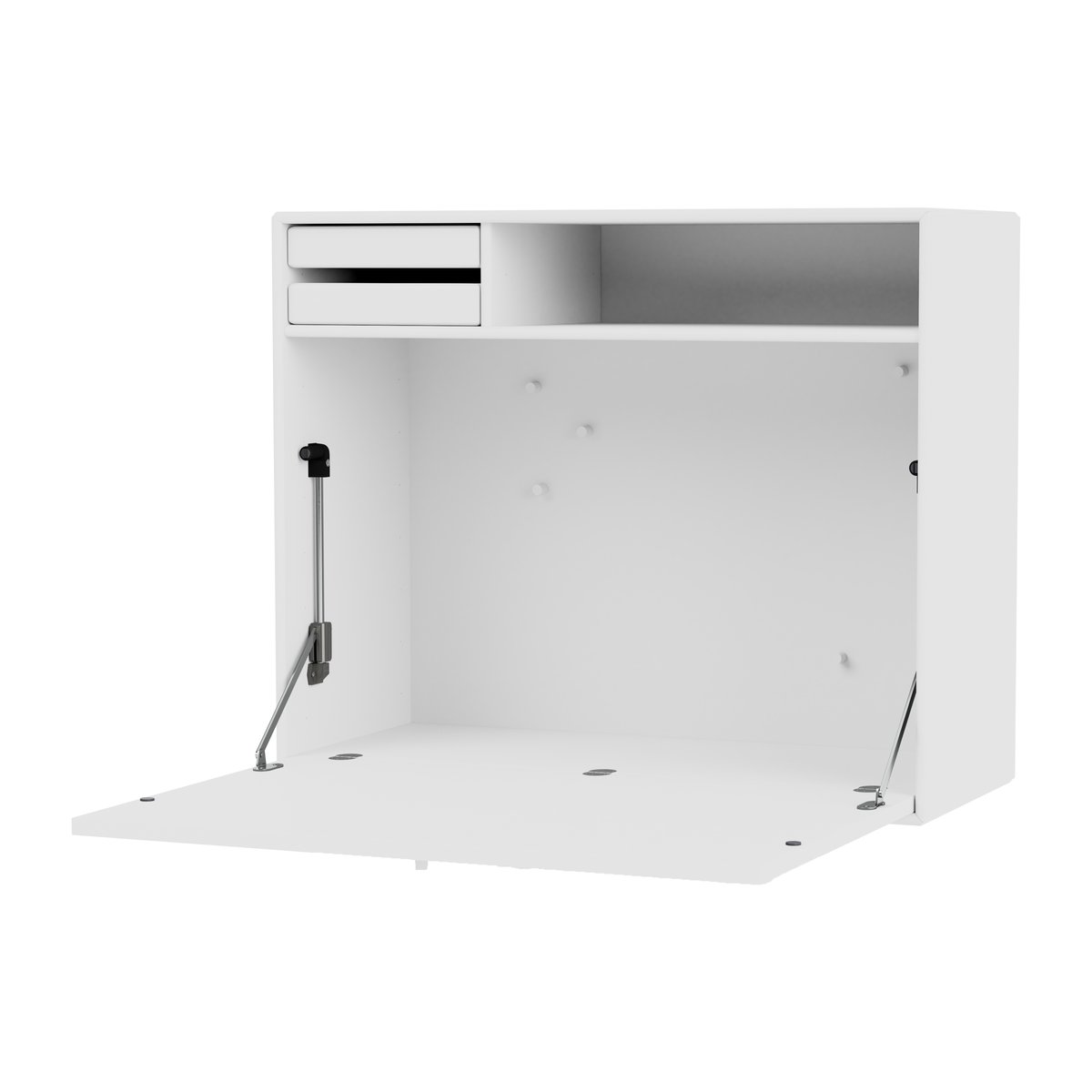 Montana STUDIO skrivbord vägghängt New white 101 | Skandinavisk Design | Skrivbord | Vit