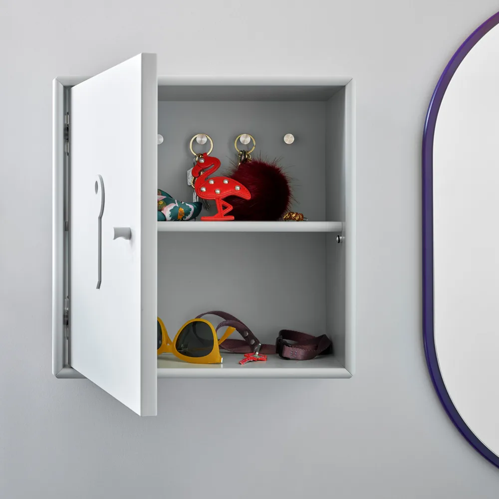 Unlock nyckelskåp, amber 142, vägghängd Montana