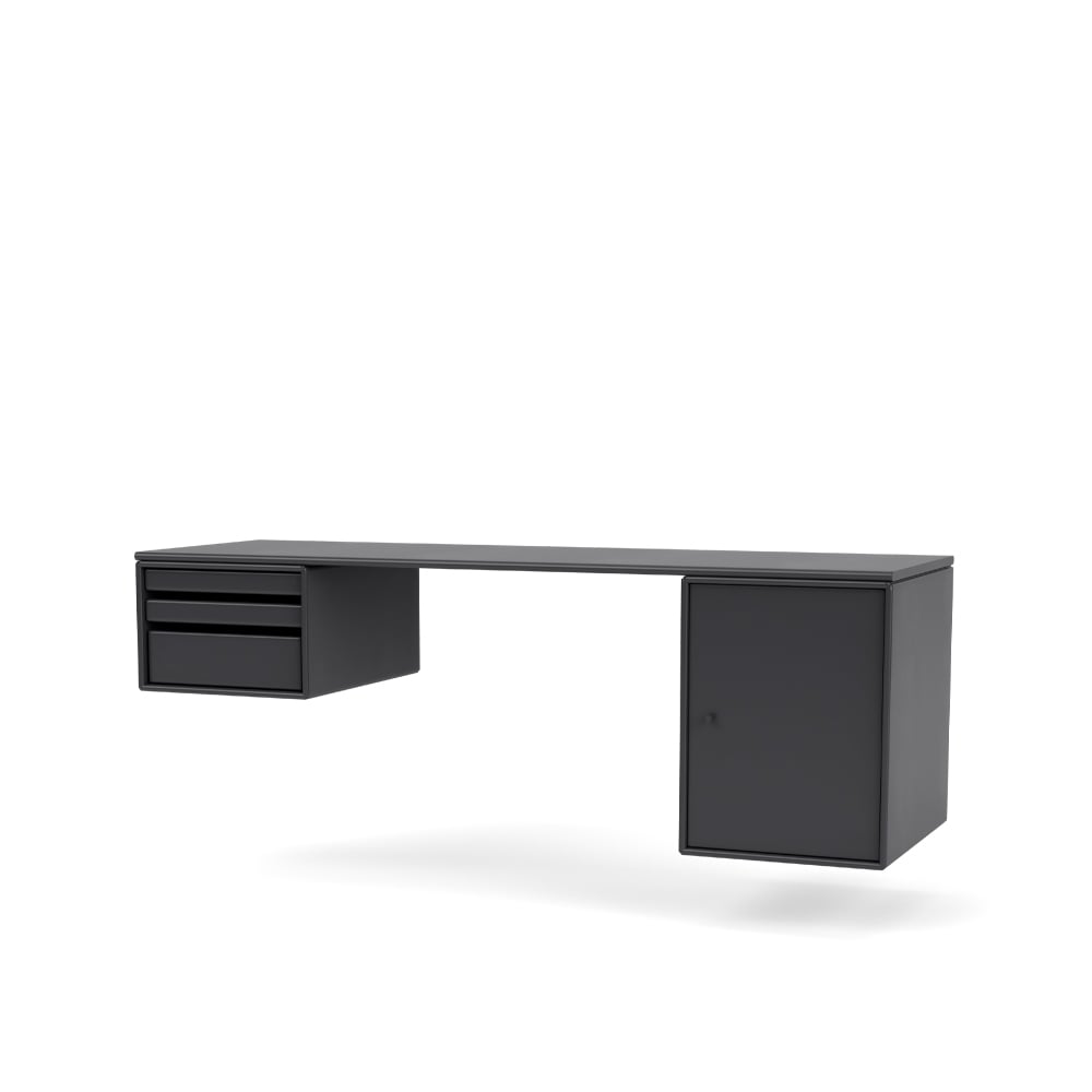 Montana Workshop skrivbord anthracite 04 | Skandinavisk Design | Skrivbord | Grå