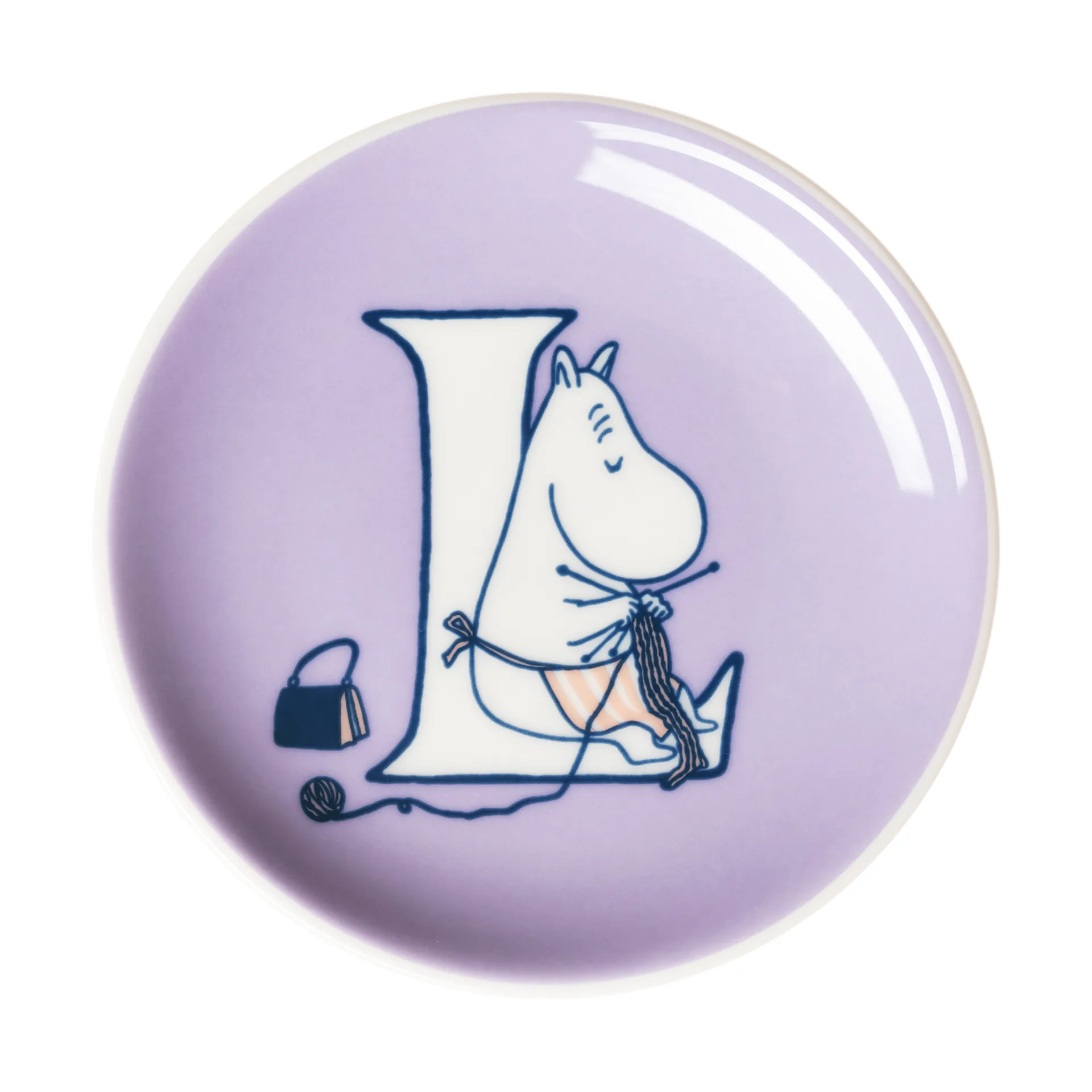 ABC Mumin minitallrik, L, 10,5 cm Moomin Arabia