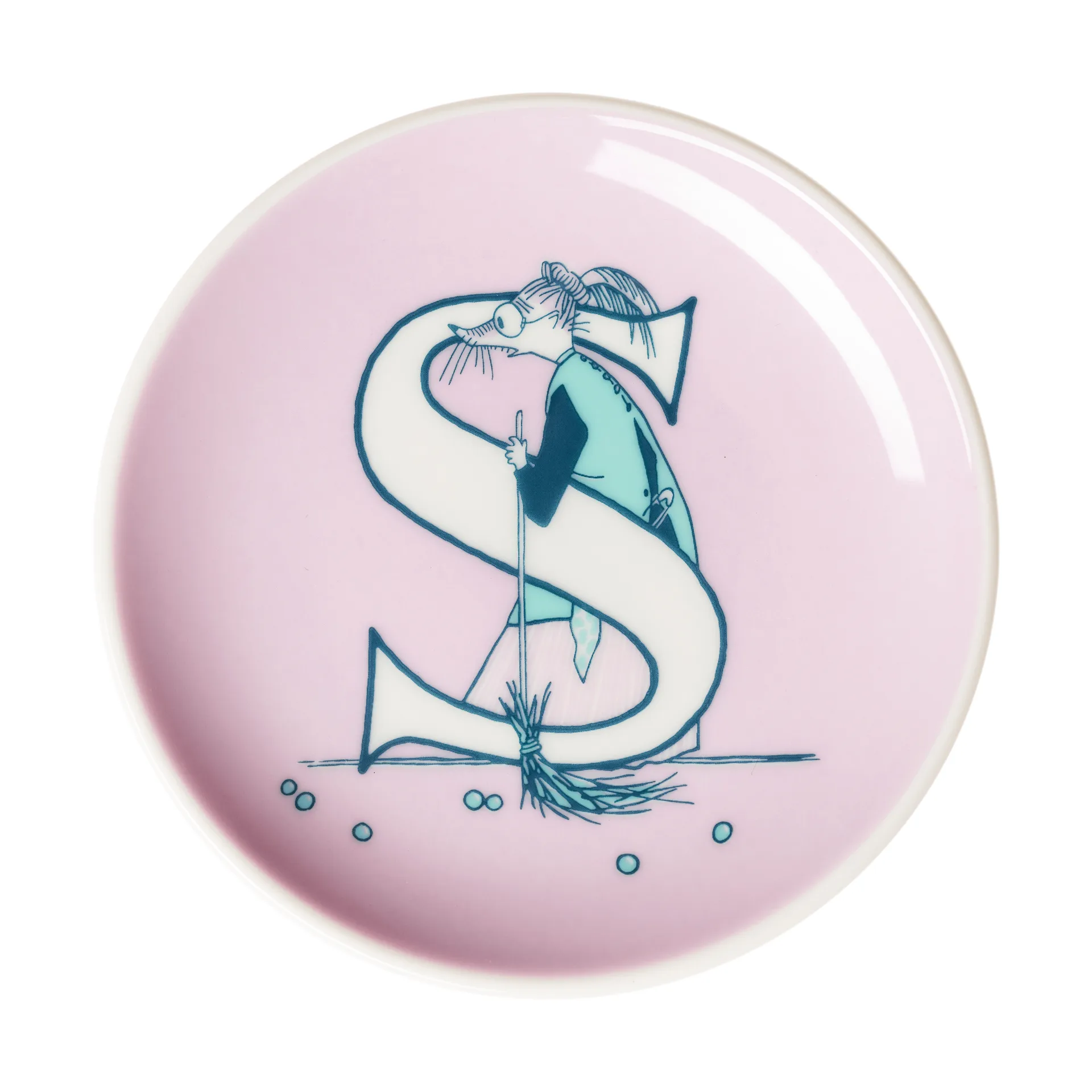 ABC Mumin minitallrik, S, 10,5 cm Moomin Arabia