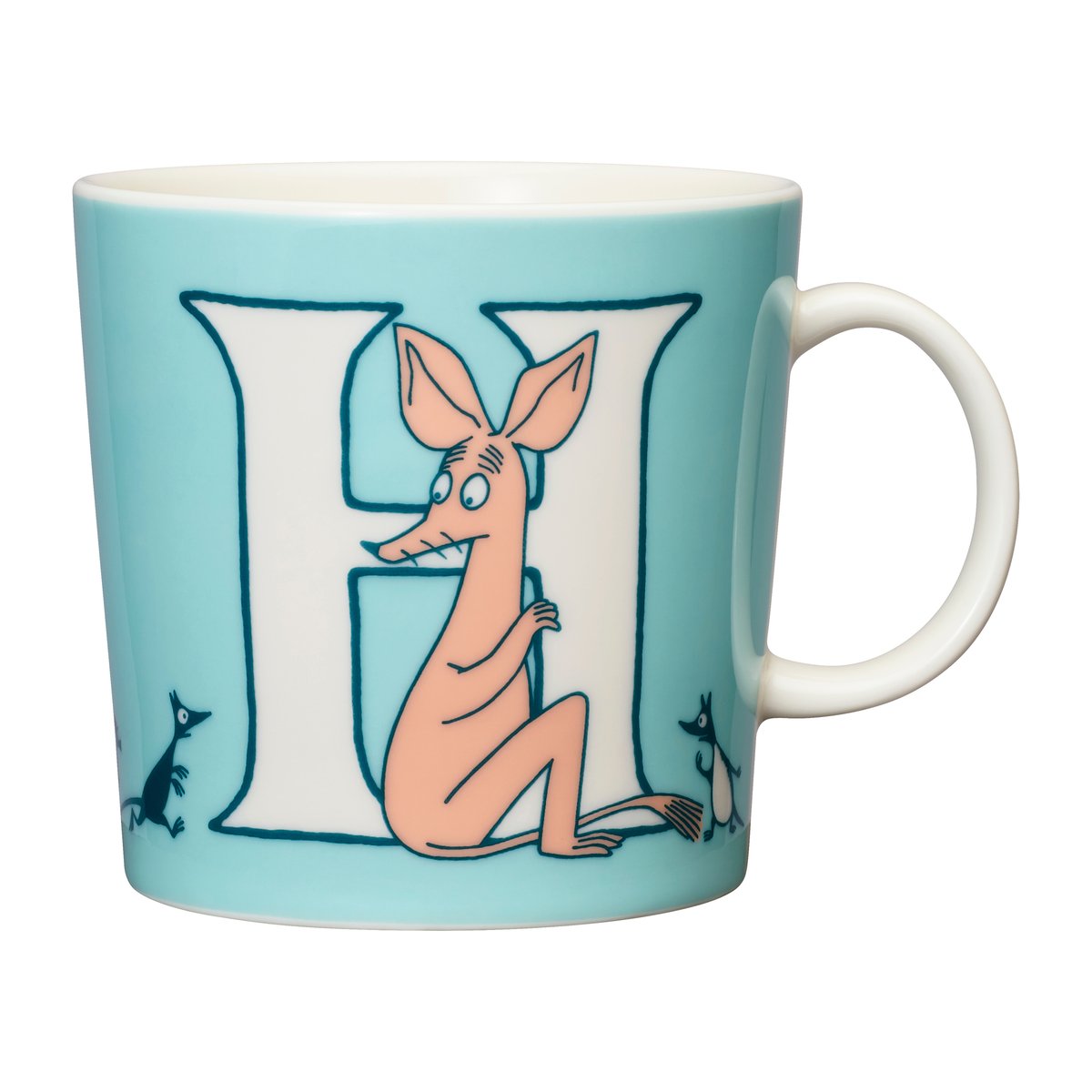 Moomin Arabia ABC Muminmugg 40 cl H | Skandinavisk Design | Muminmuggar | Blå