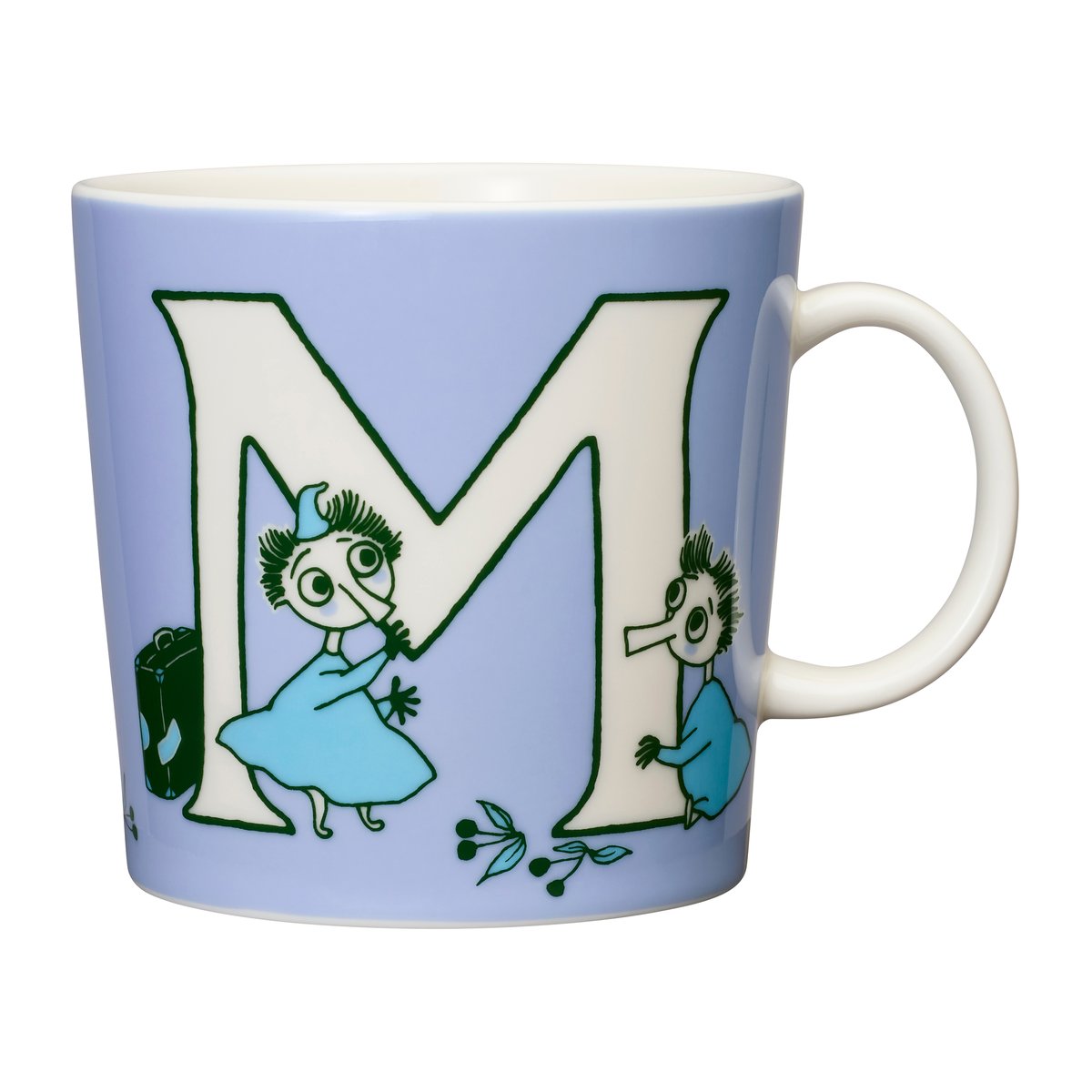 Moomin Arabia ABC Muminmugg 40 cl M | Skandinavisk Design | Muminmuggar | Lila