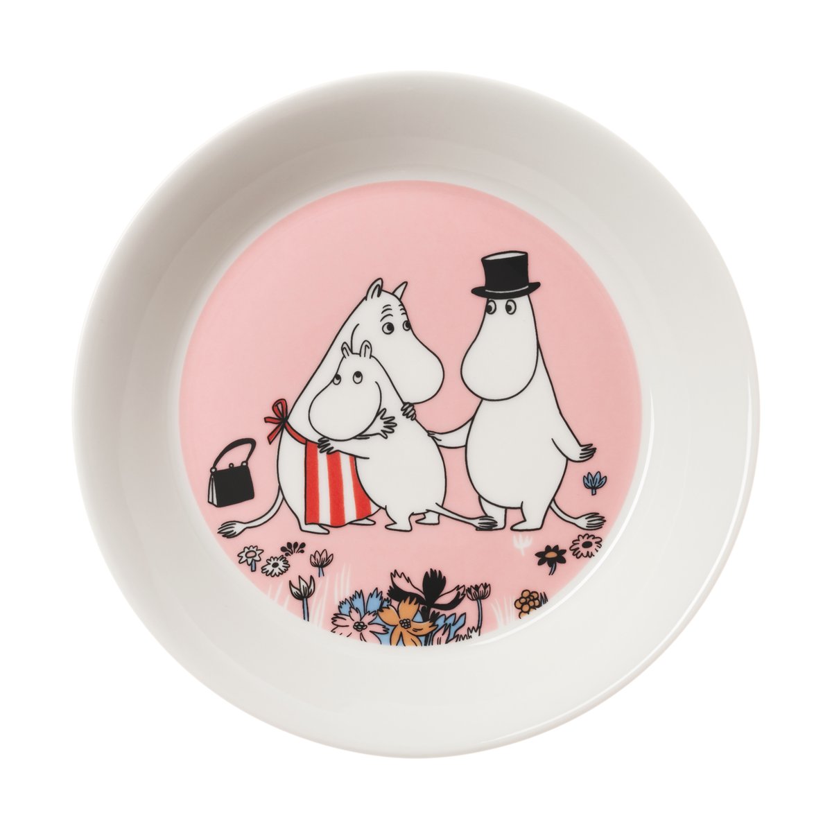 Moomin Arabia Familjemys mumin assiett 15 cm | Skandinavisk Design | Assietter | Multi