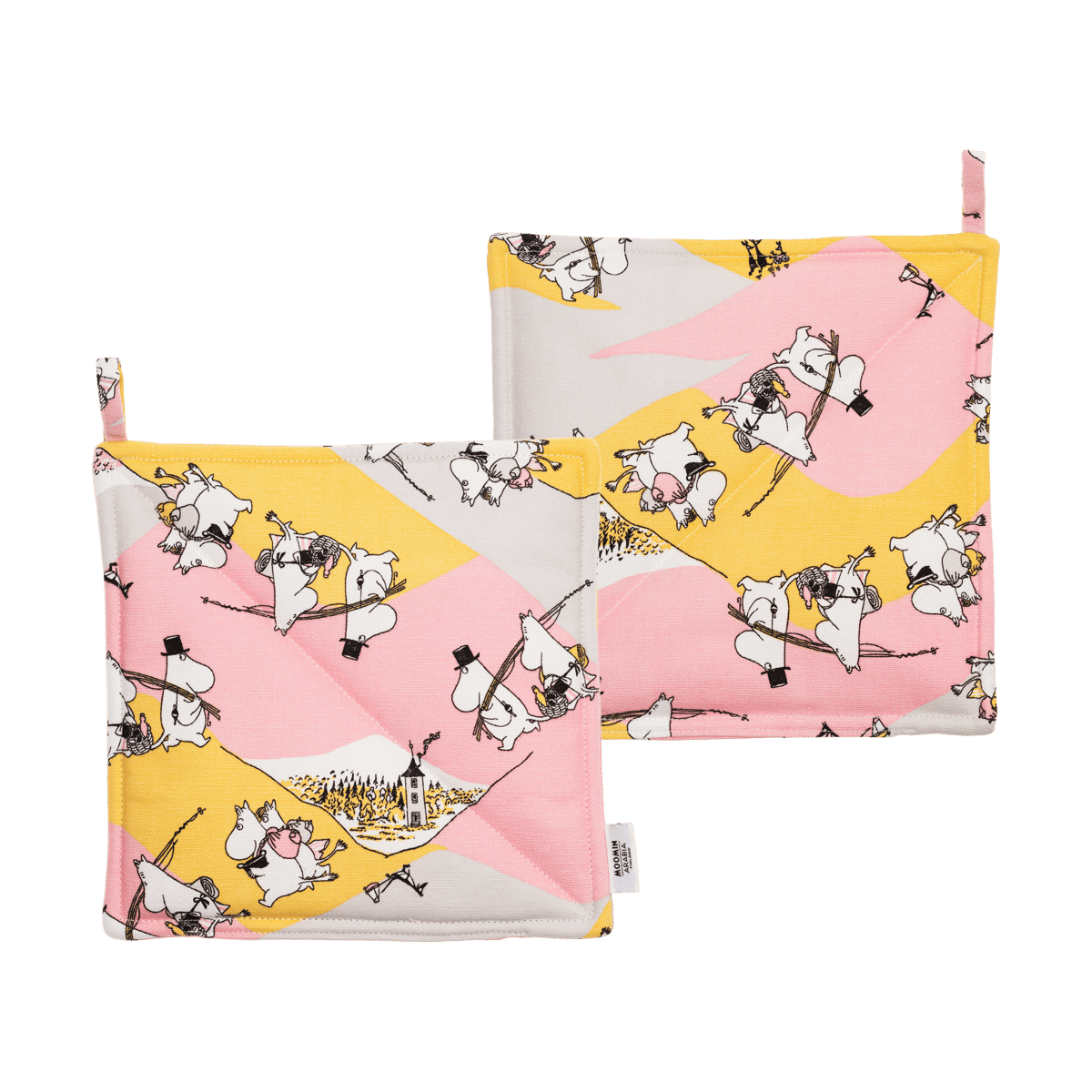 Moomin Arabia Familjemys mumin grytlapp 2-pack 22x22 cm
