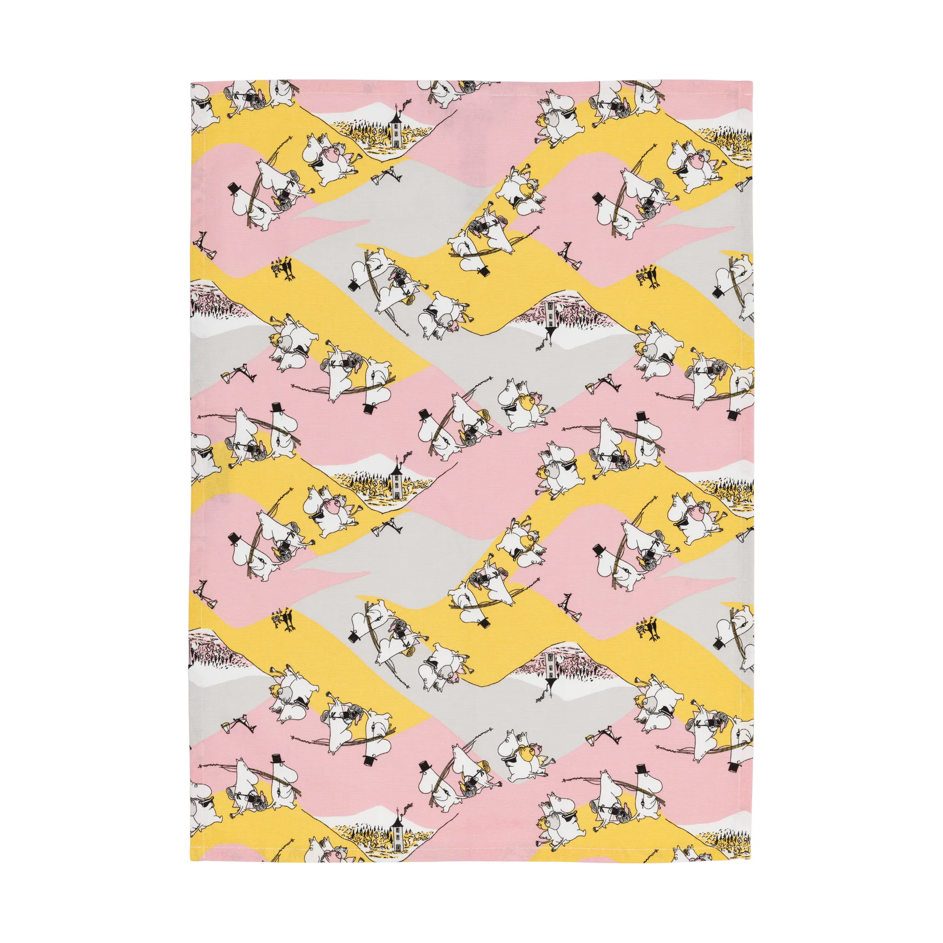 Familjemys mumin kökshandduk, 50x70 cm Moomin Arabia