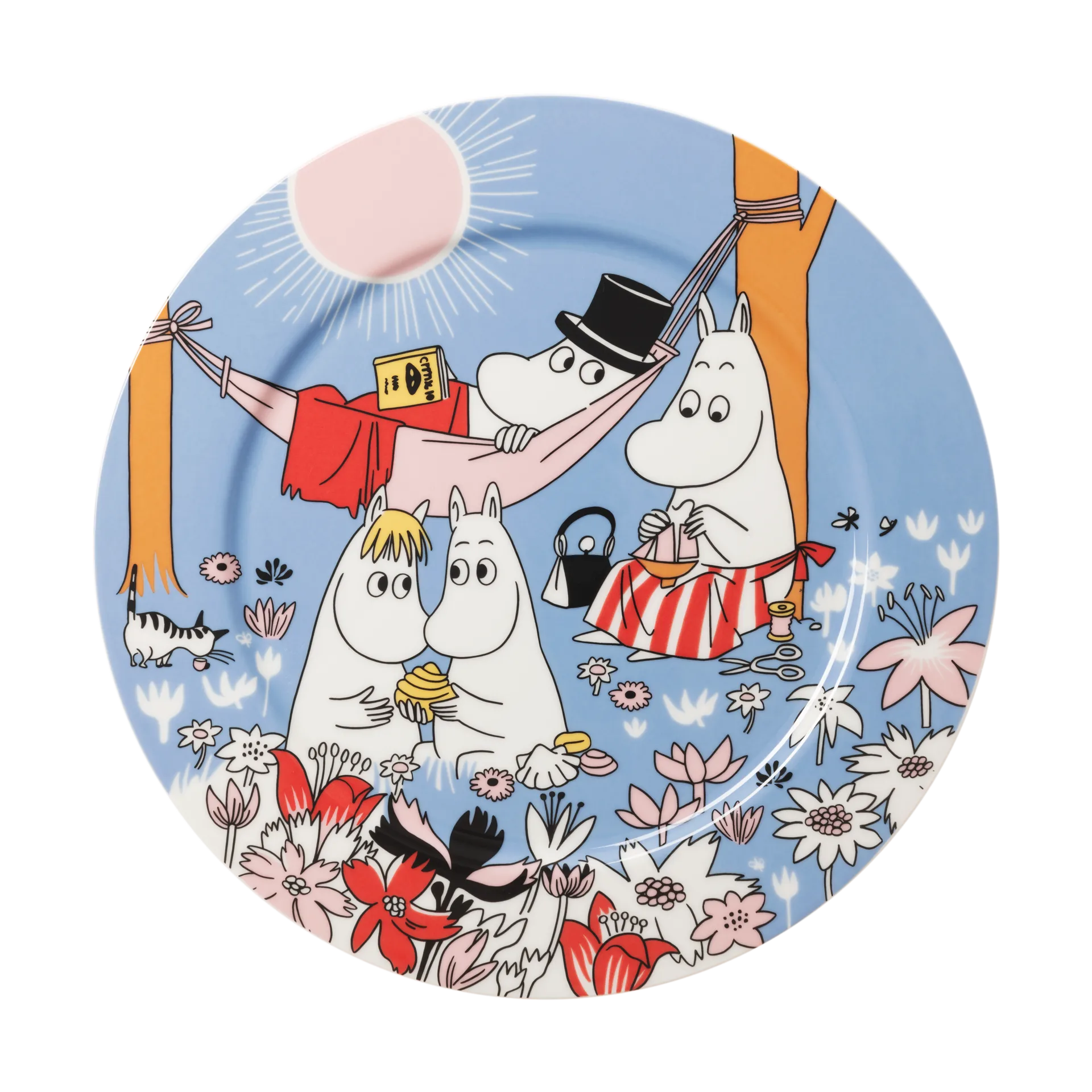 Familjemys mumin serveringsfat, Ø30 cm Moomin Arabia