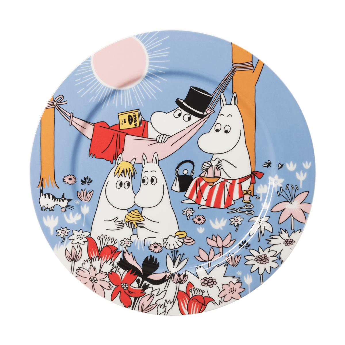 Moomin Arabia Familjemys mumin serveringsfat 30 cm | Skandinavisk Design | Serveringsfat & Uppläggningsfat | Multi