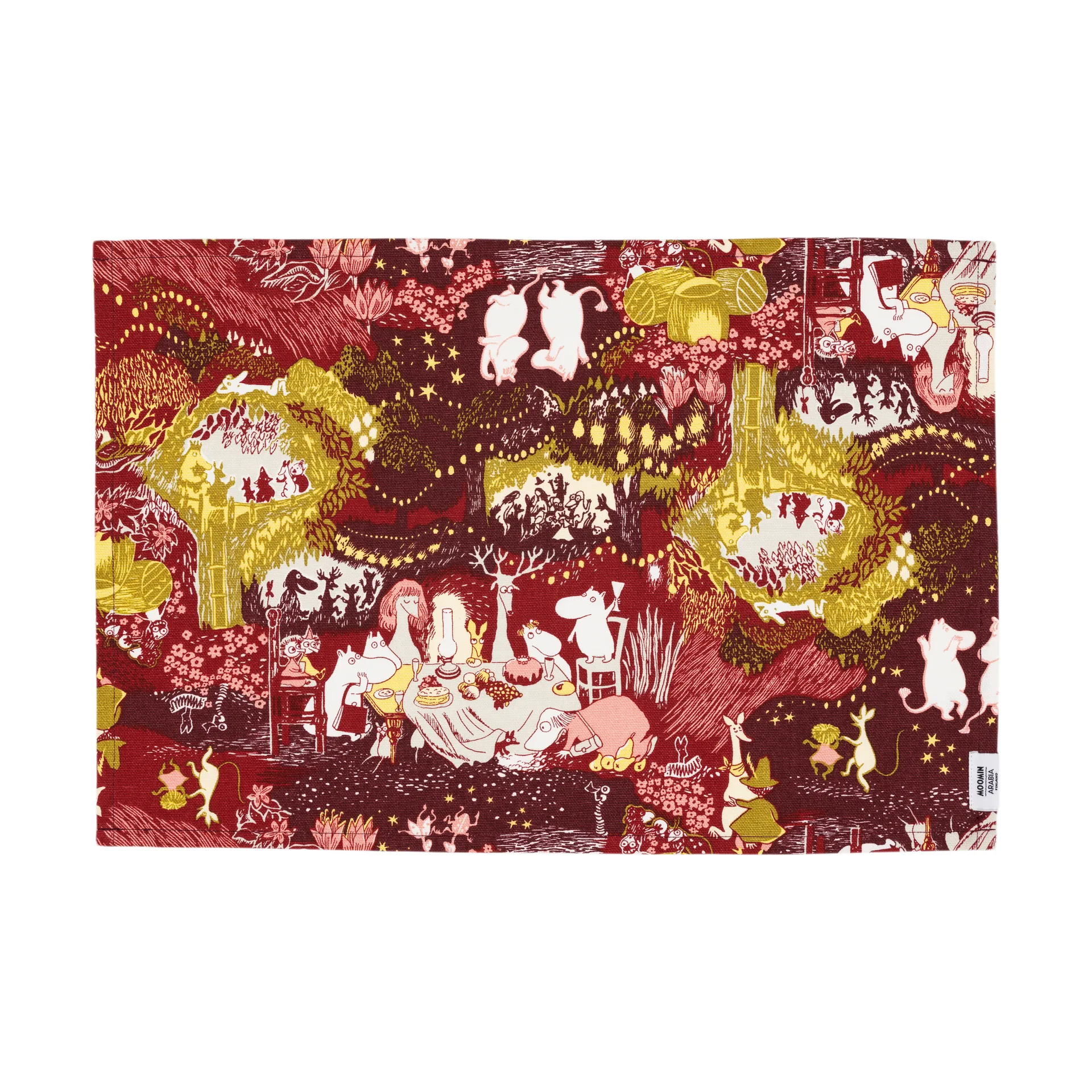 Festliga stunder mumin bordstablett, 31x46 cm Moomin Arabia