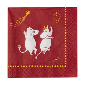 Festliga stunder mumin pappersservett 33x33 cm - 20-pack - Moomin Arabia