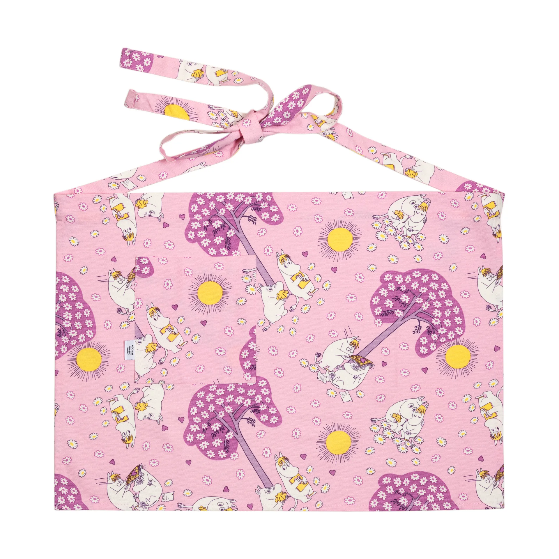 Förälskade Mumin förkläde, 87x94 cm Moomin Arabia