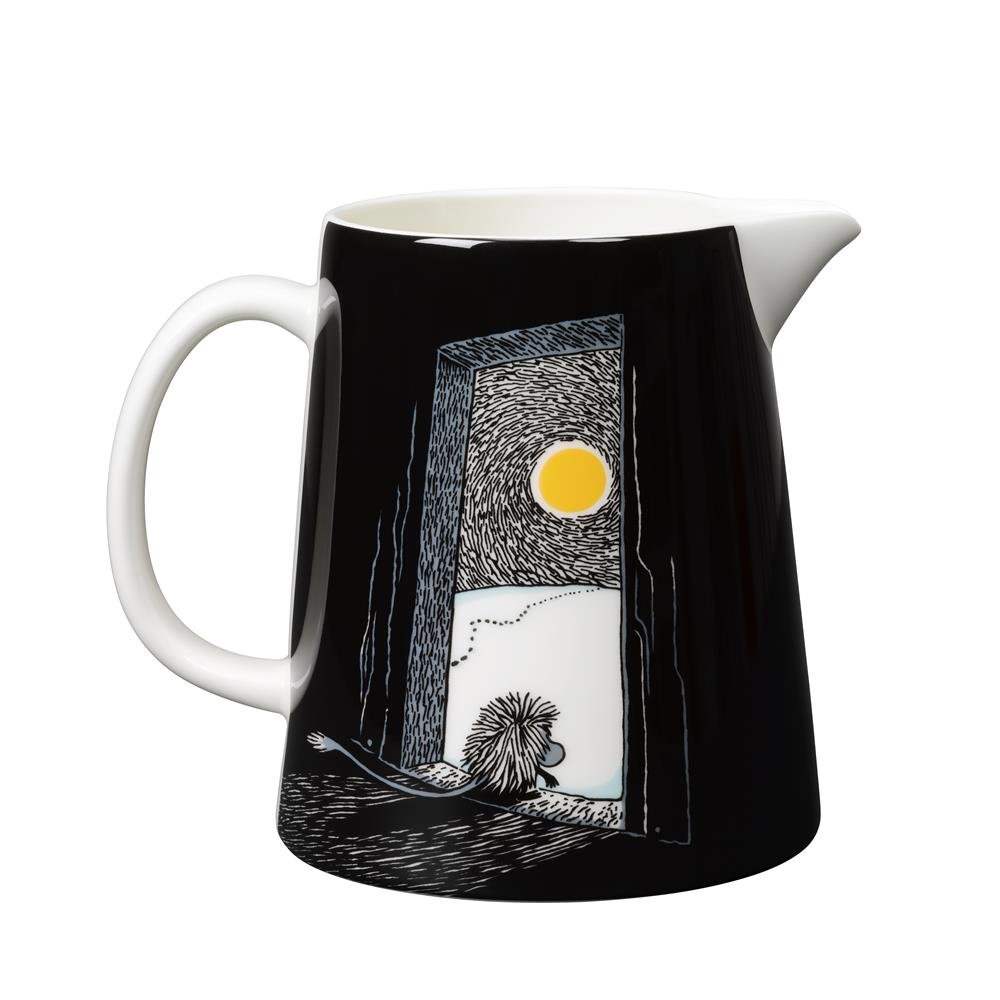 Moomin Arabia Förfadern kanna 1 l | Skandinavisk Design | Vattenkaraffer & Kannor | Svart