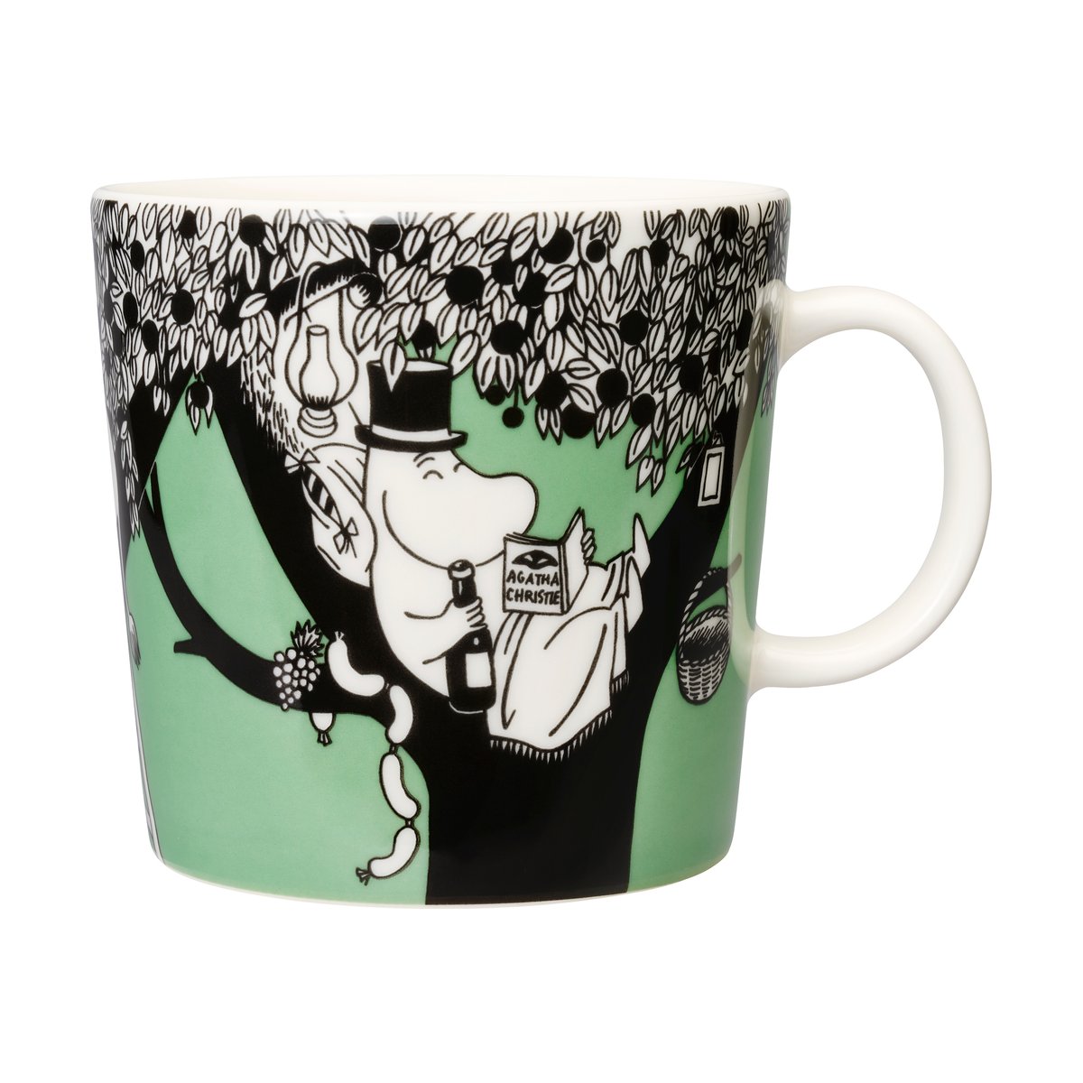 Moomin Arabia Grön Muminmugg special 40 cl | Skandinavisk Design | Muminmuggar | Grön
