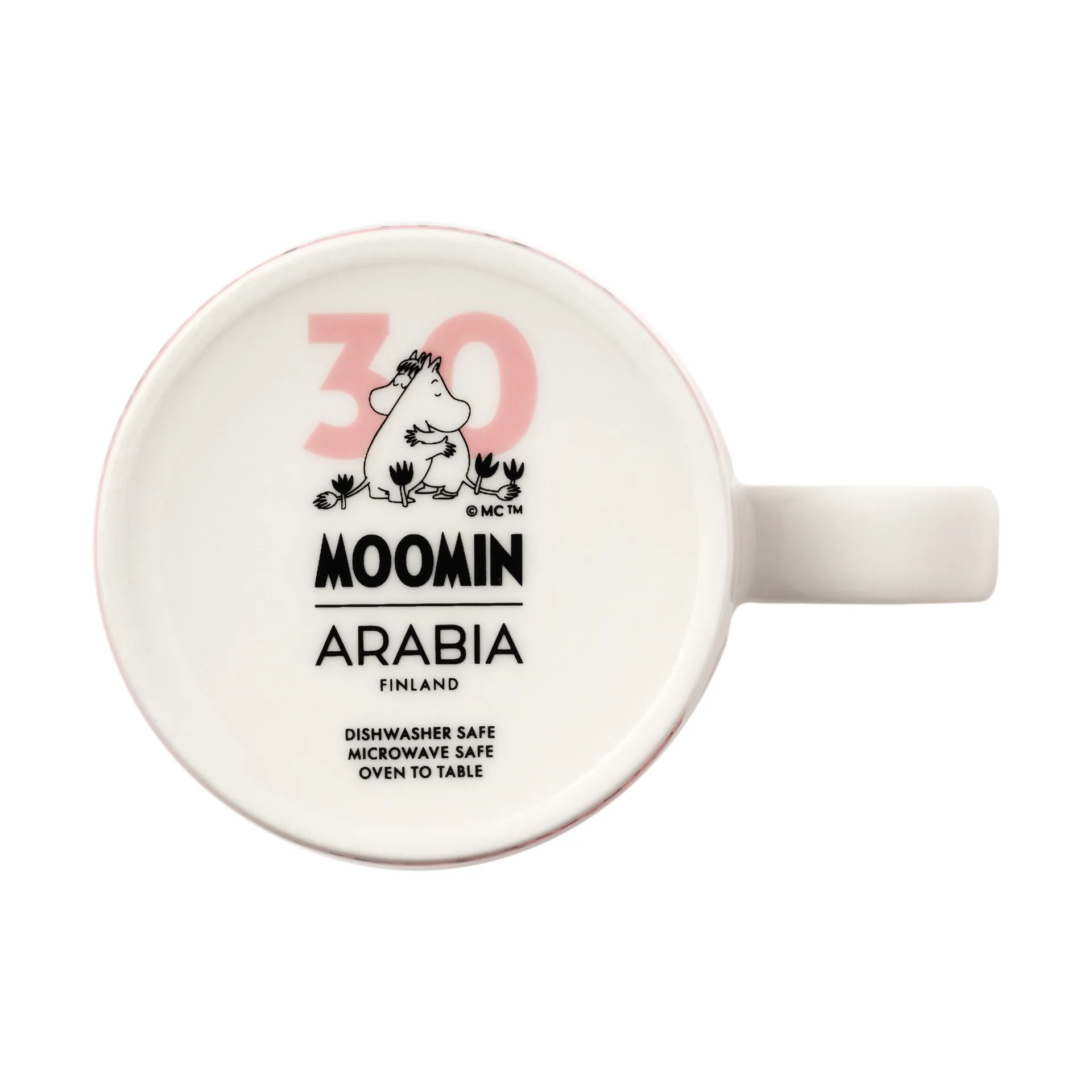 Kärlek 30 årsdag Muminmugg Limited Edition, 30 cl Moomin Arabia