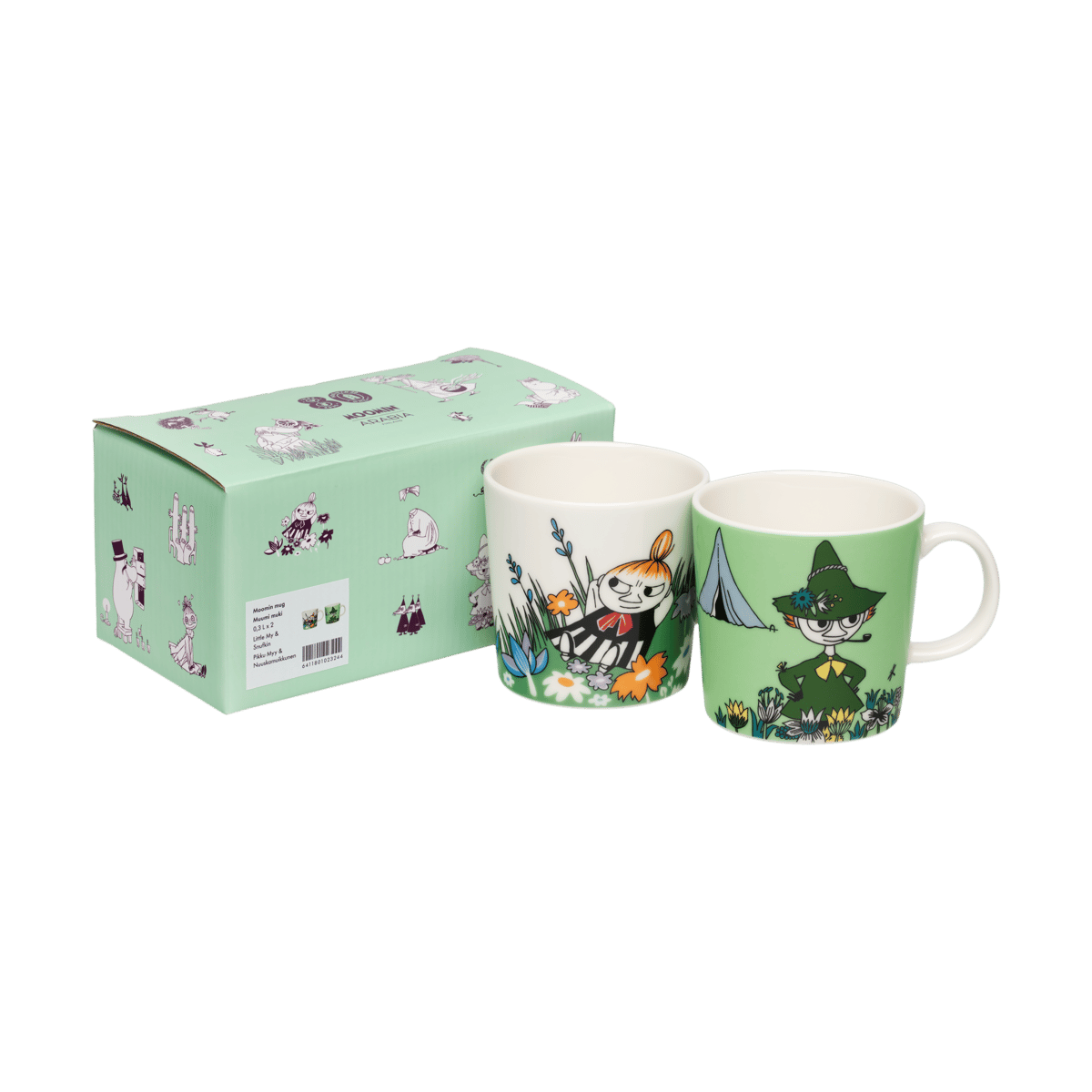 Moomin Arabia Lilla My & Snusmumriken muminmugg 2 delar 30 cl