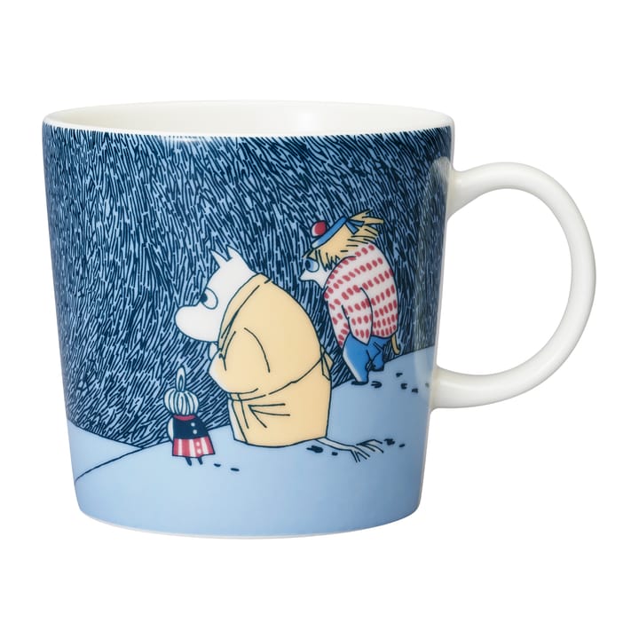 Månsken i snön Muminmugg 2021, 30 cl Moomin Arabia